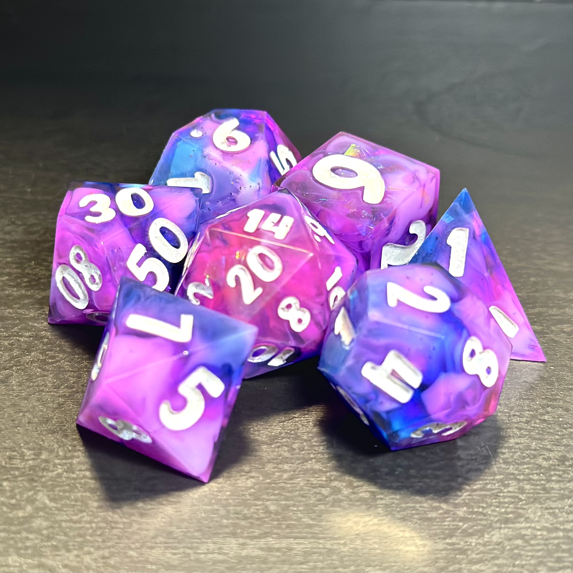 Cosmic Soliloquy - Resin Dice Set