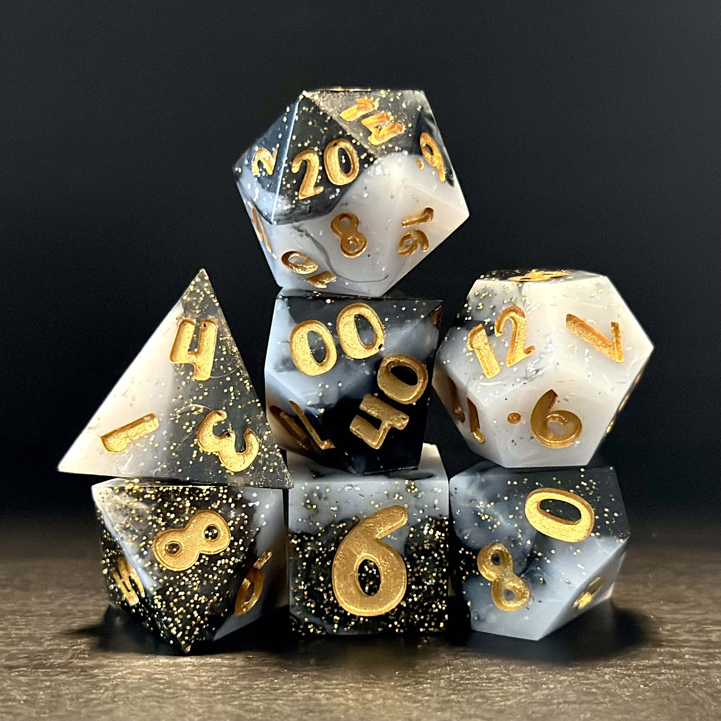 Gatsby - Resin Dice Set