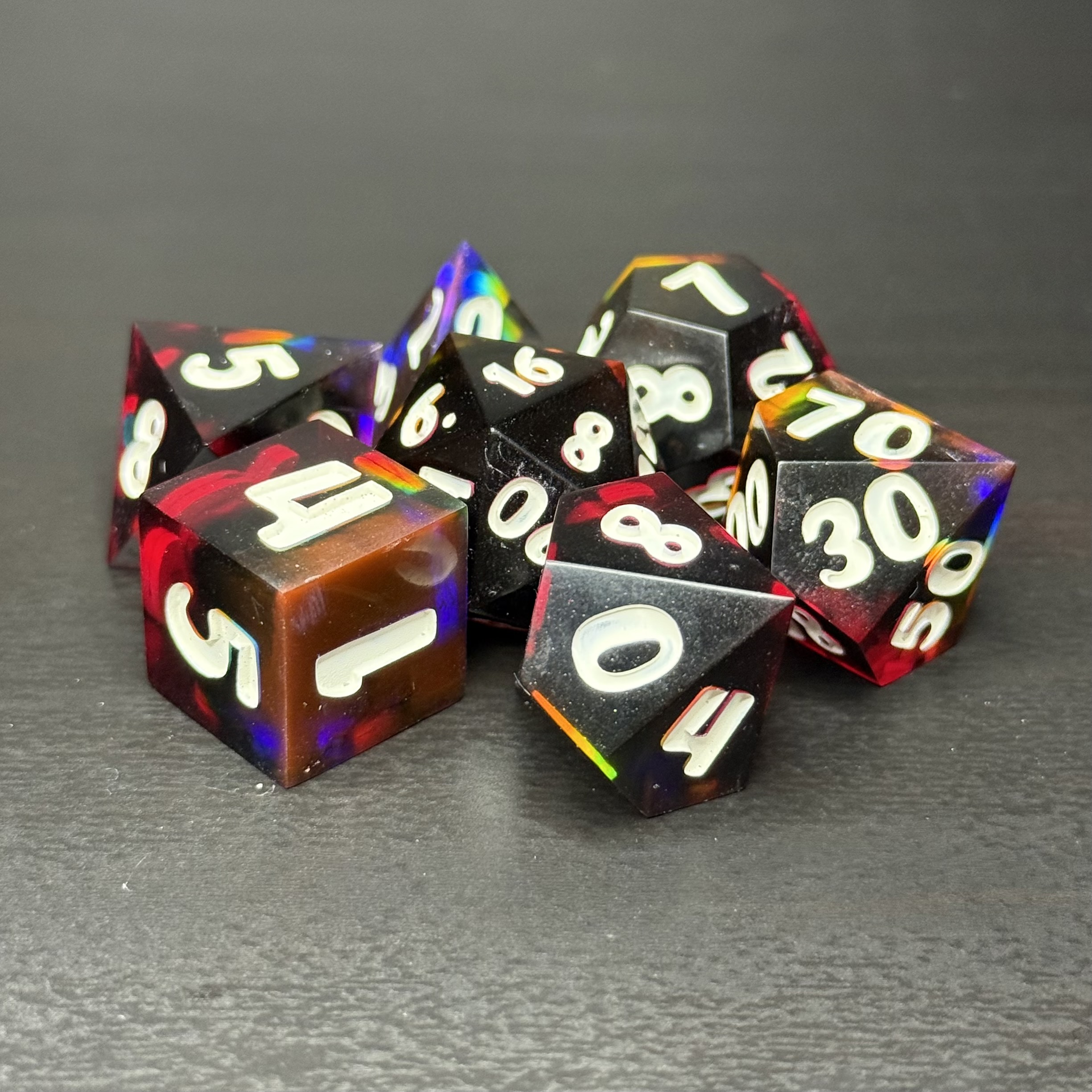 Prismatic Pantheon - Resin Dice Set