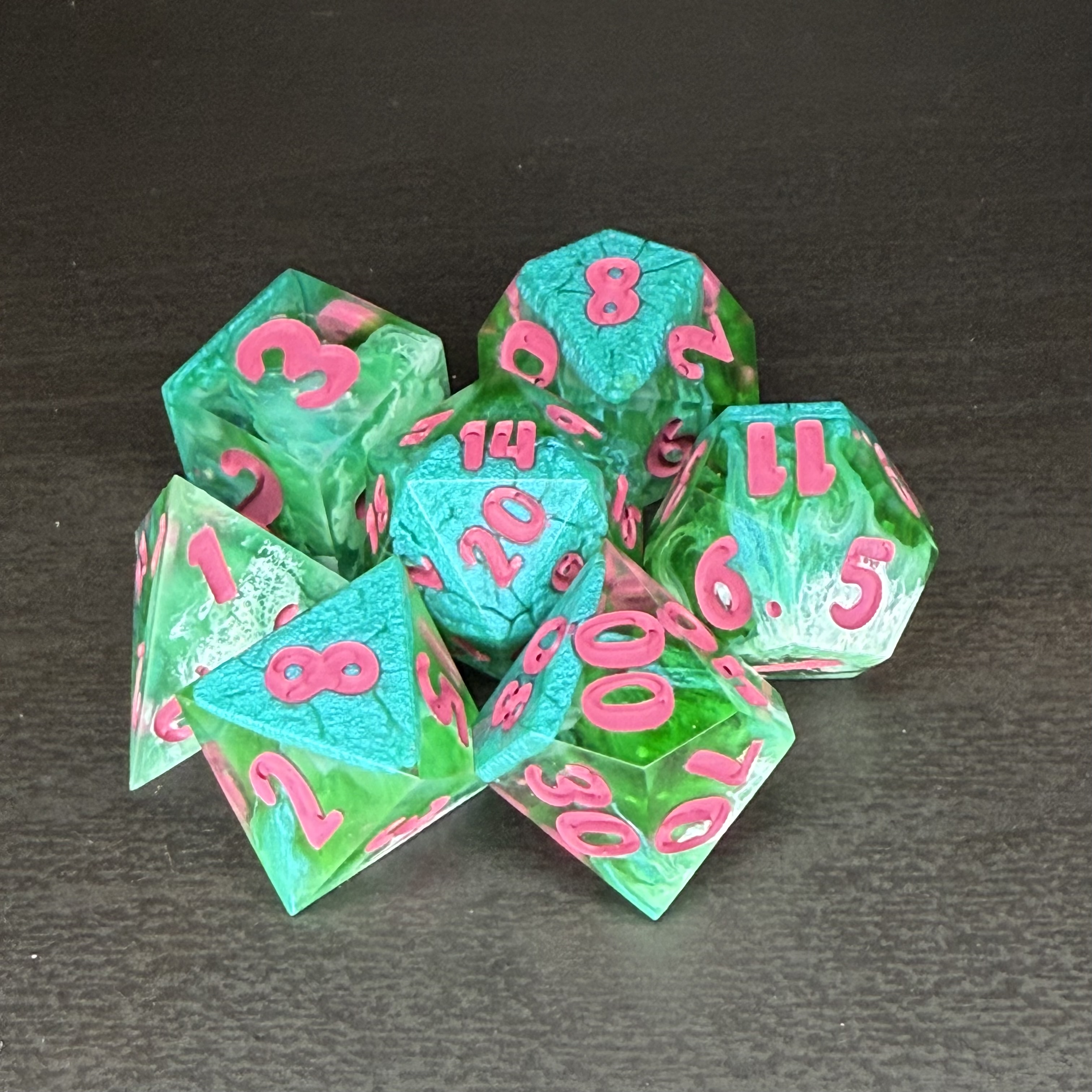 Gaia's Magic - Resin Dice Set