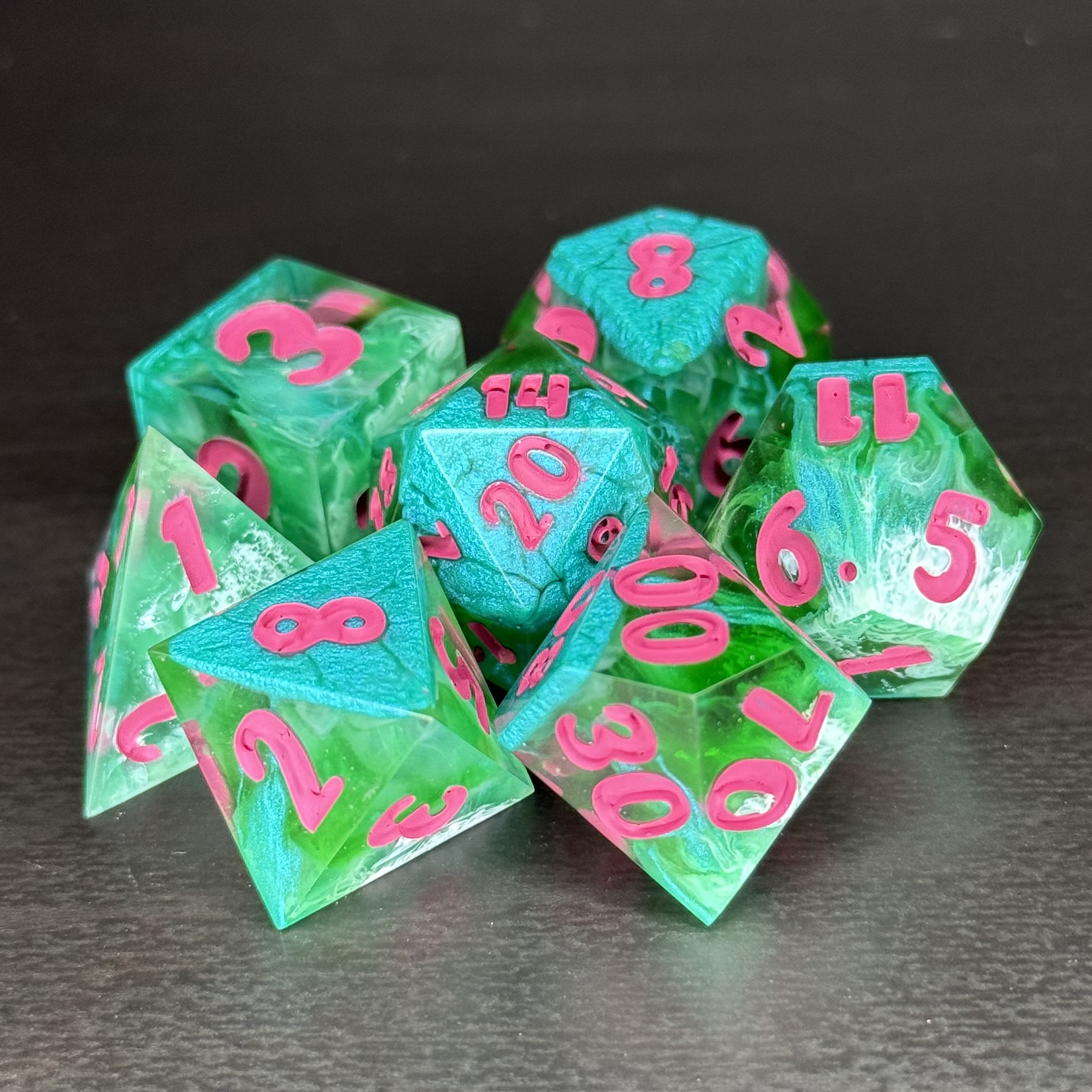 Gaia's Magic - Resin Dice Set