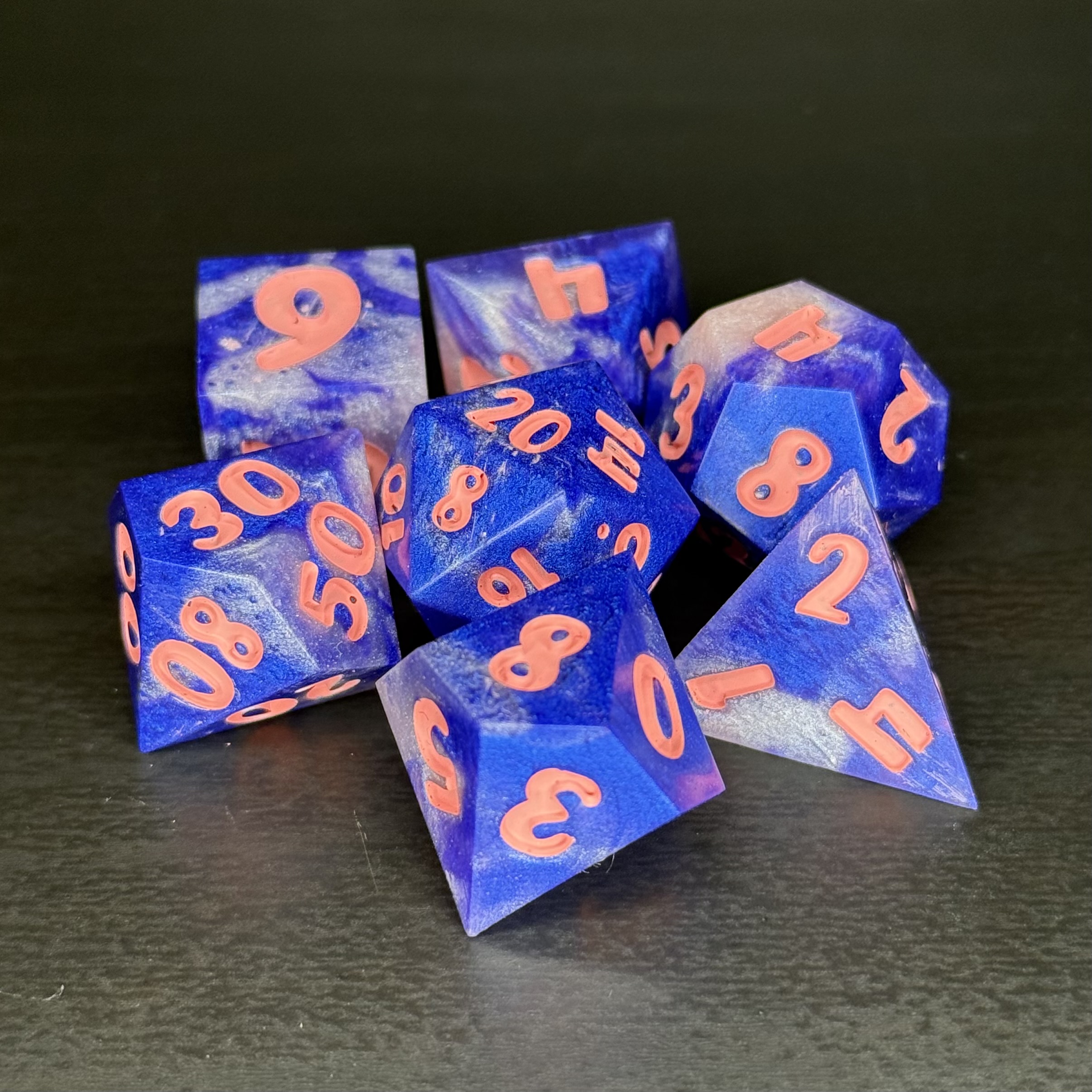Dionysus's Revelry - Resin Dice Set