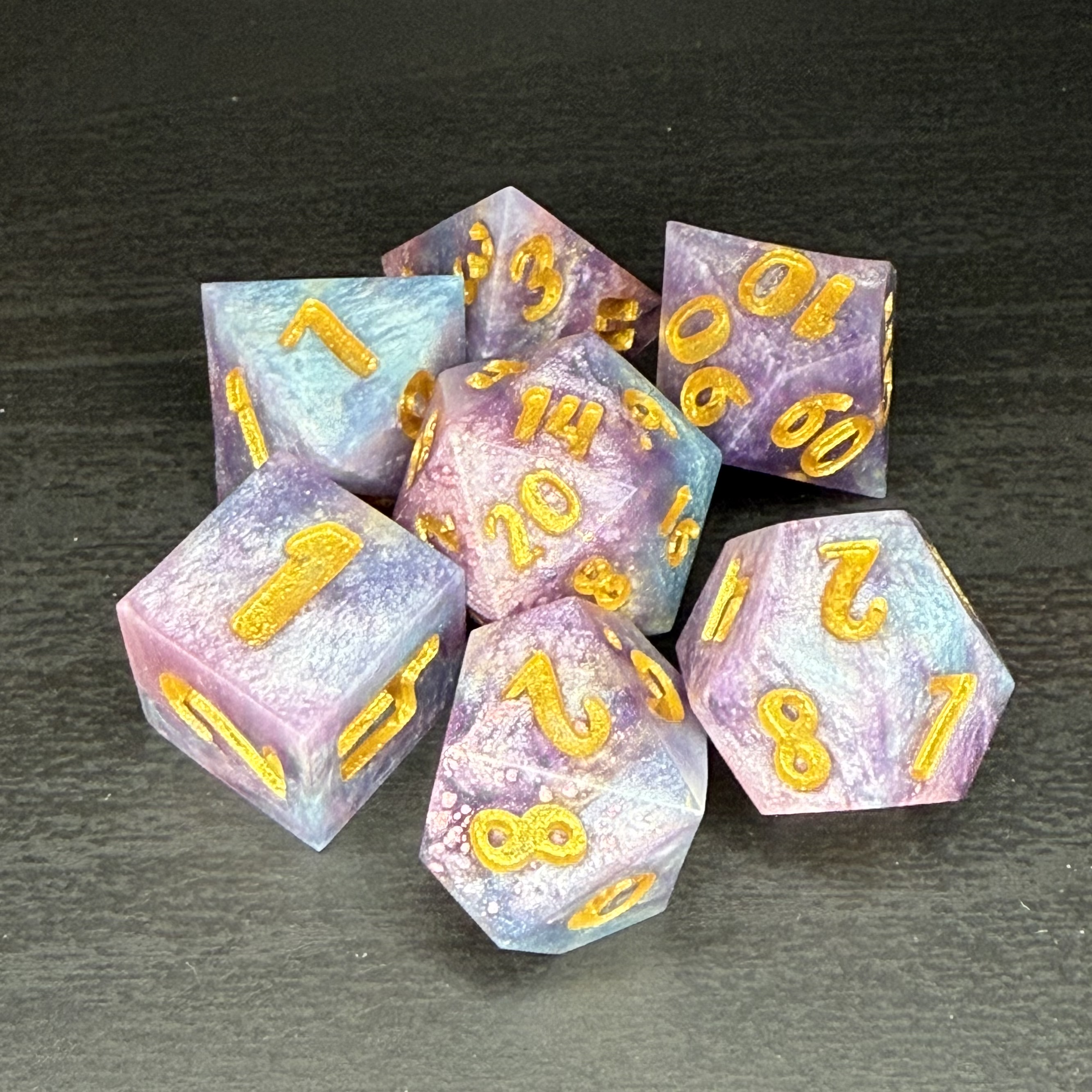 Bismuth - Resin Dice Set