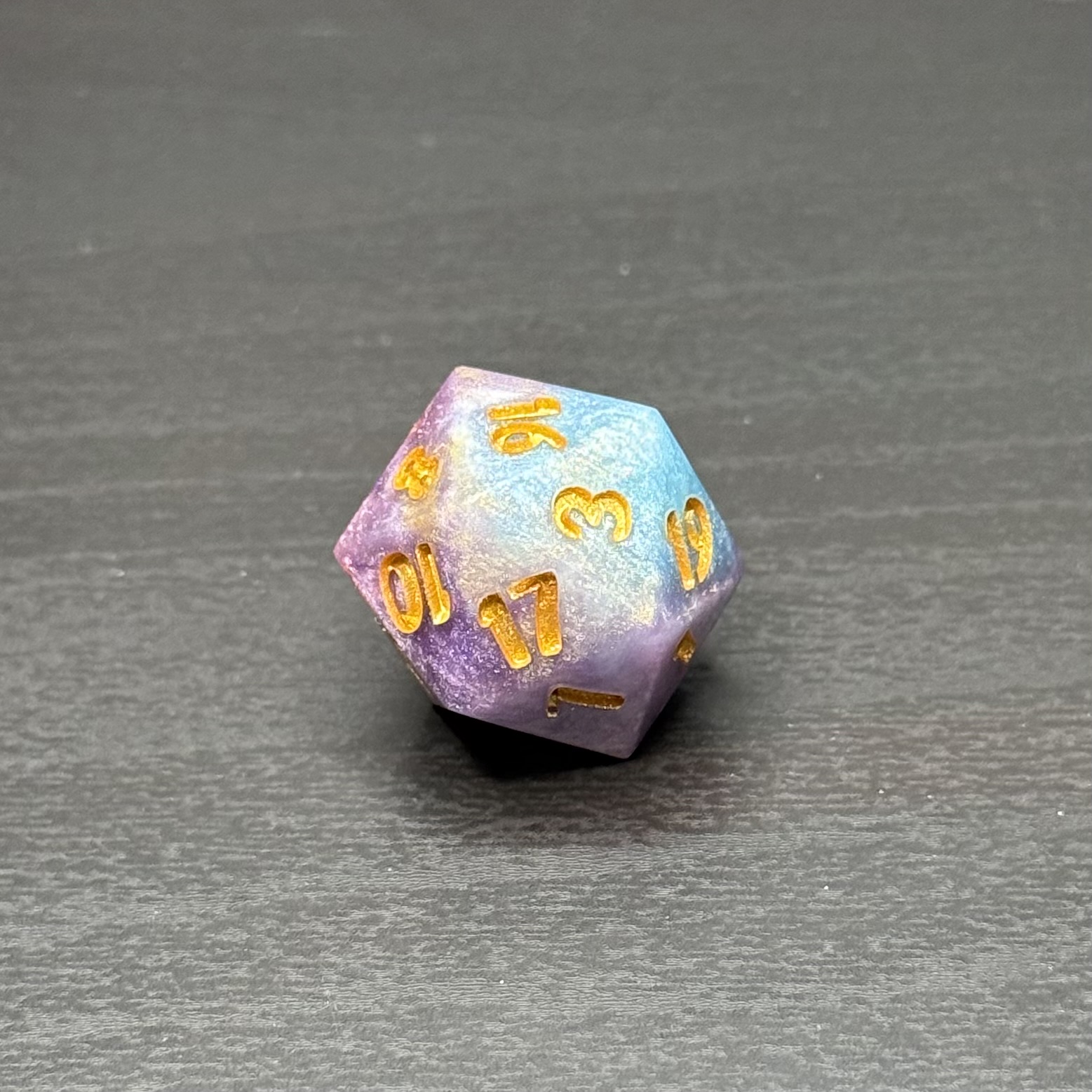  Bismuth - Resin Dice Set