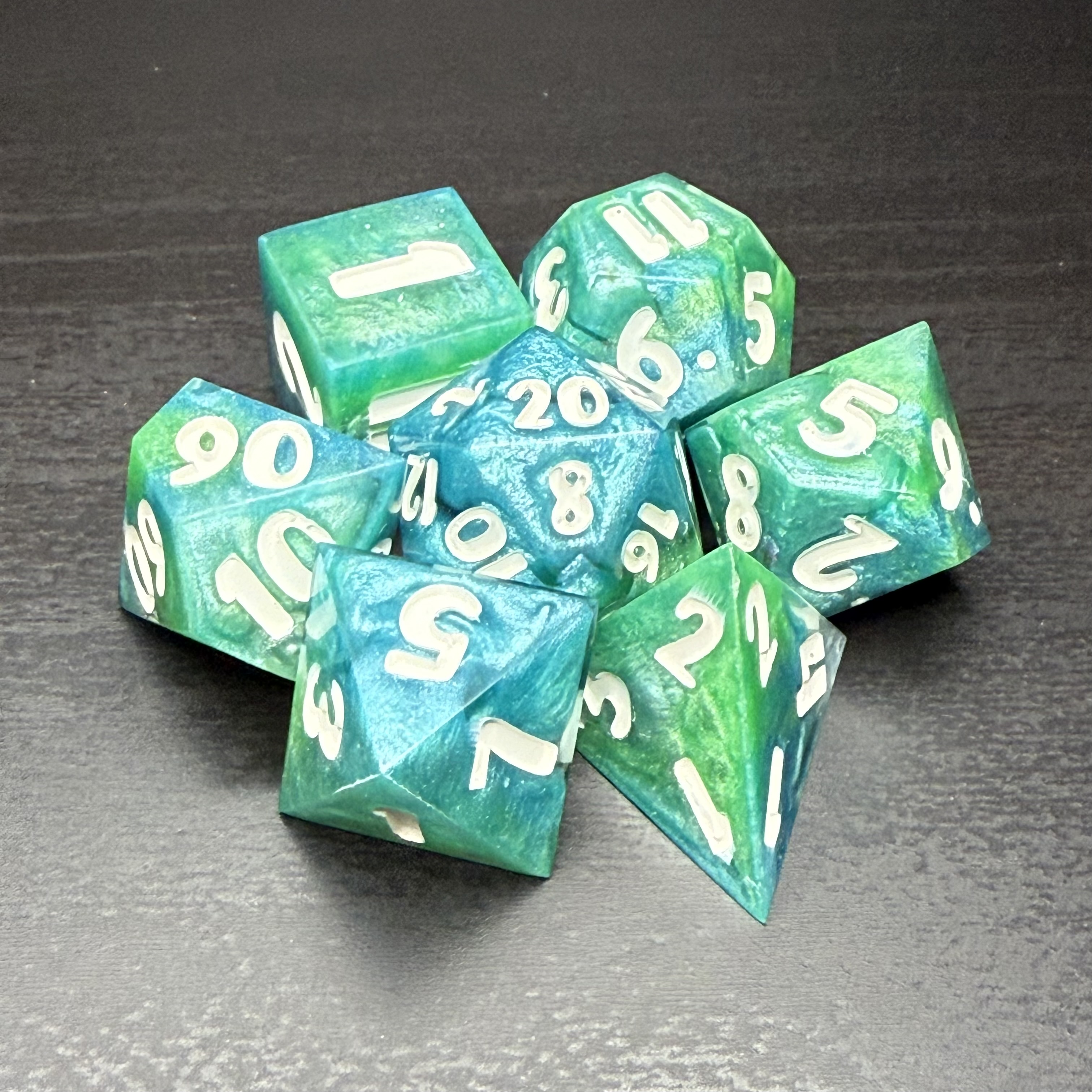 Artemis's Wilds - Resin Dice Set