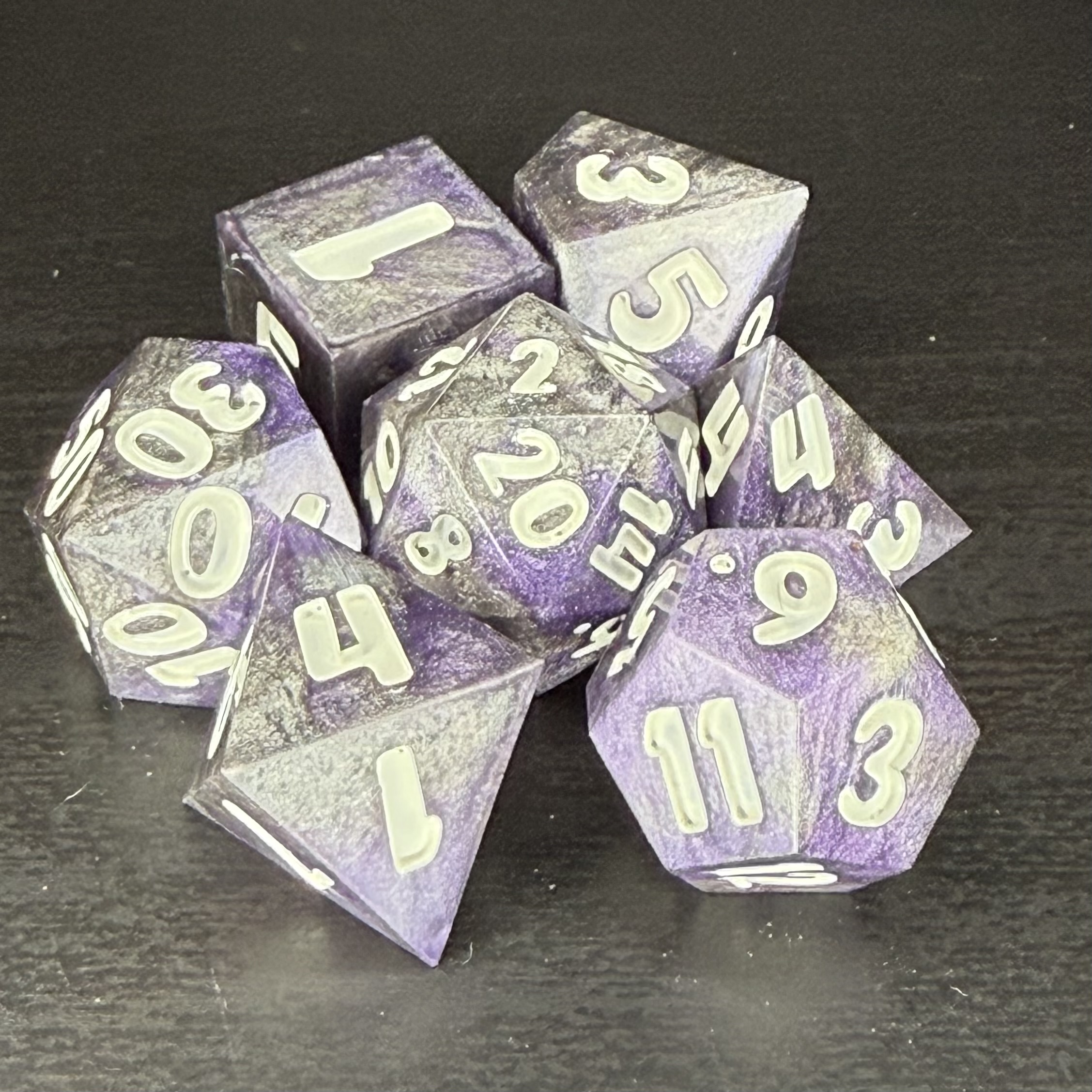 Arsenic - Resin Dice Set