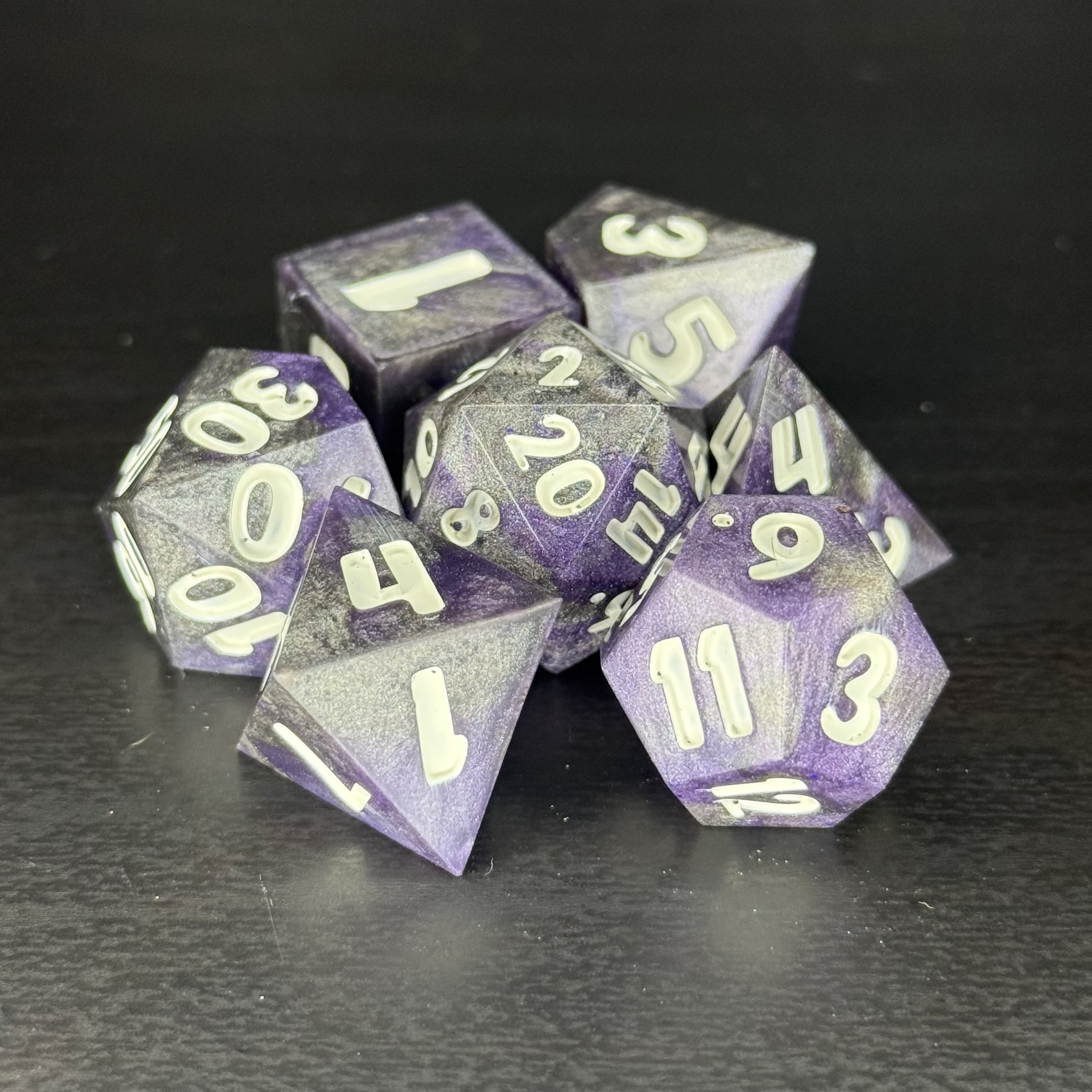 Arsenic - Resin Dice Set