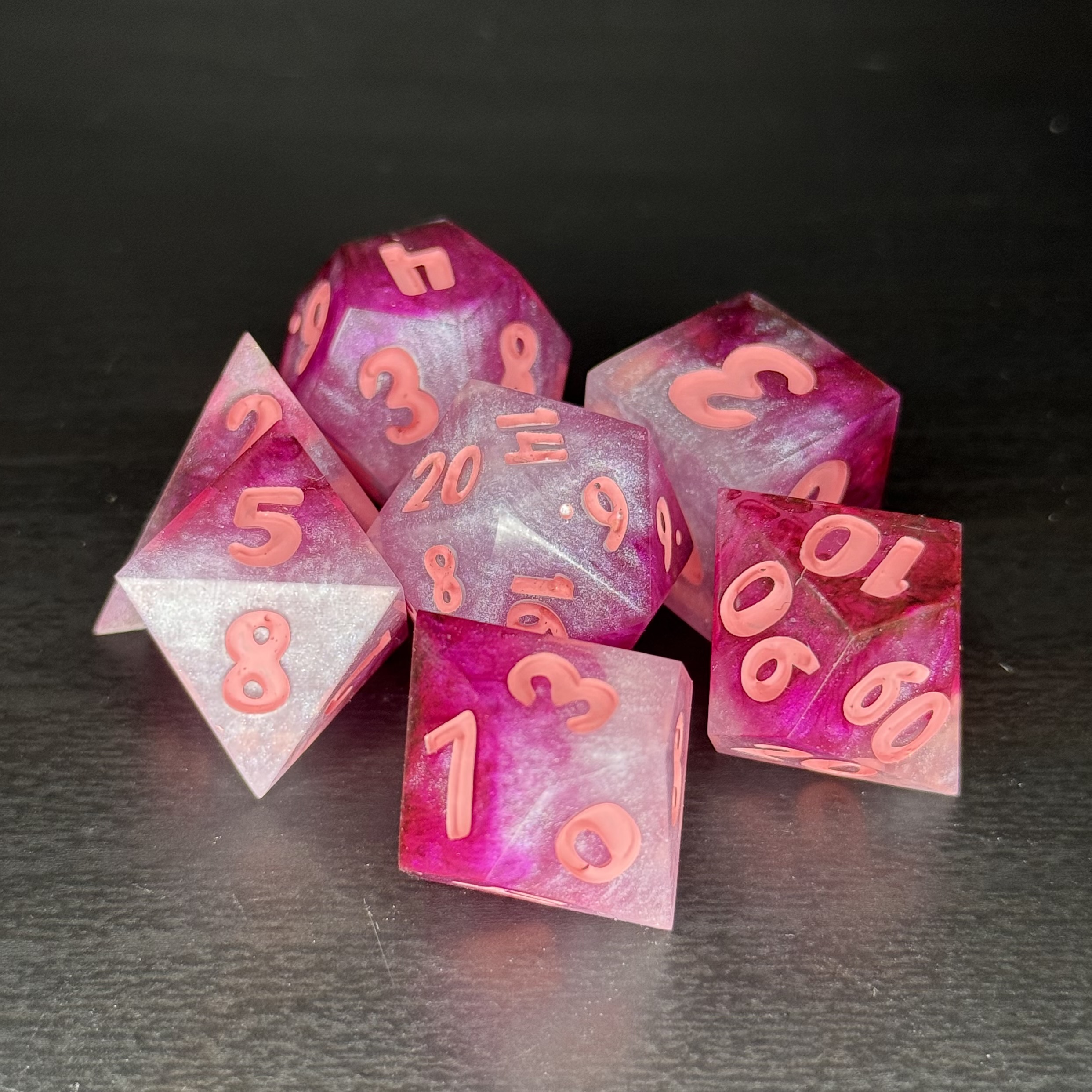 Aphrodite's Affection - Resin Dice Set