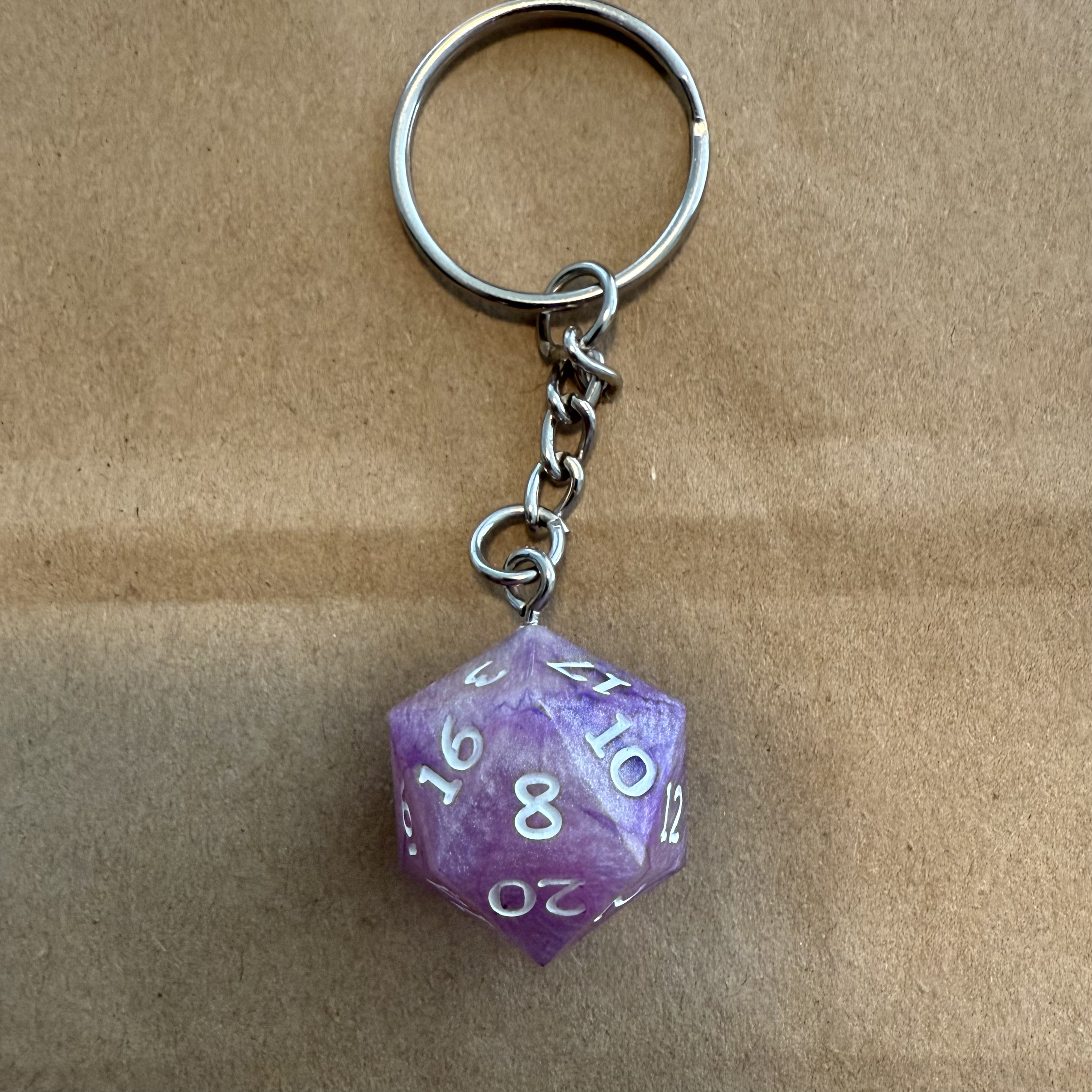 D20 Keychain | Pick a Keychain