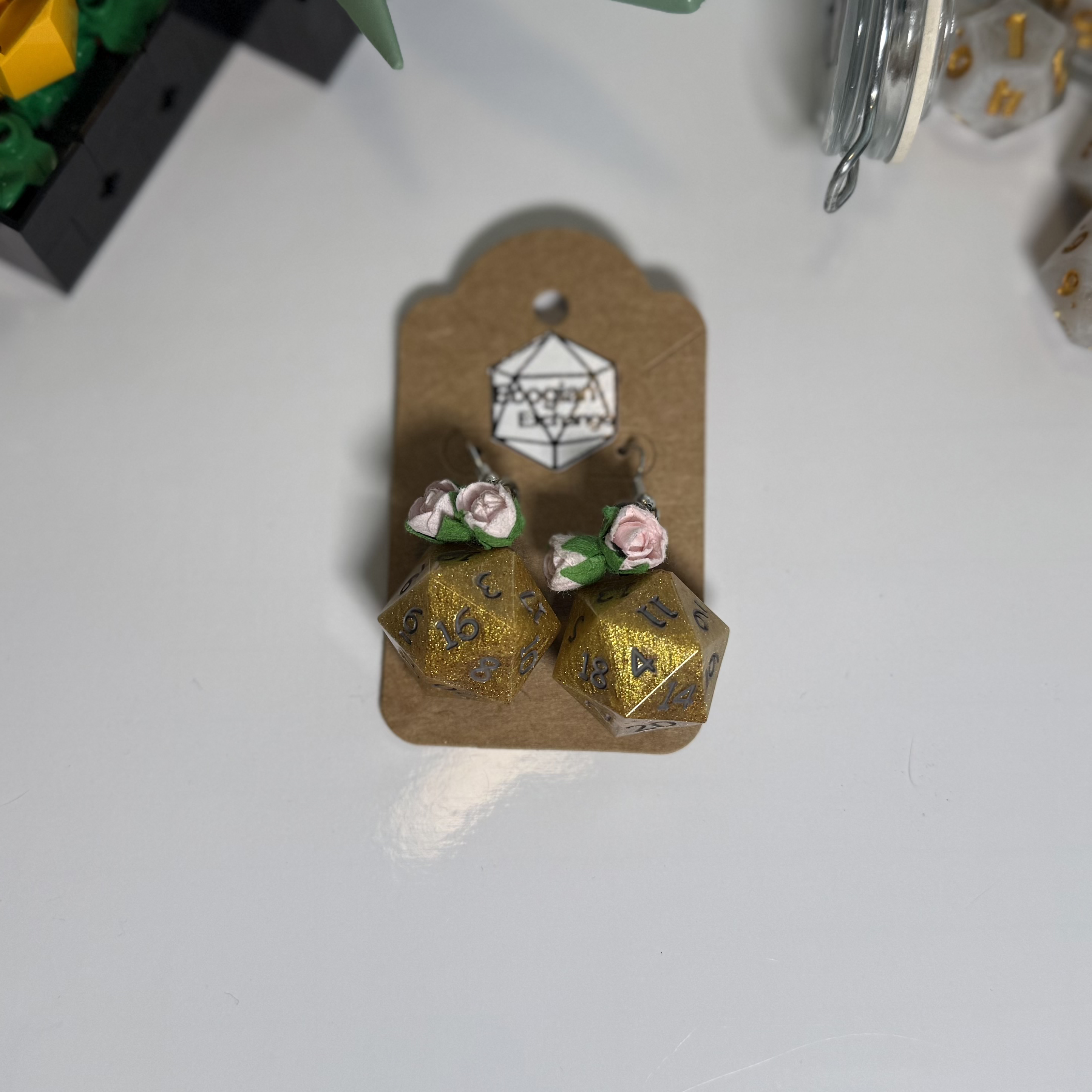 Midas | D20 Earrings 