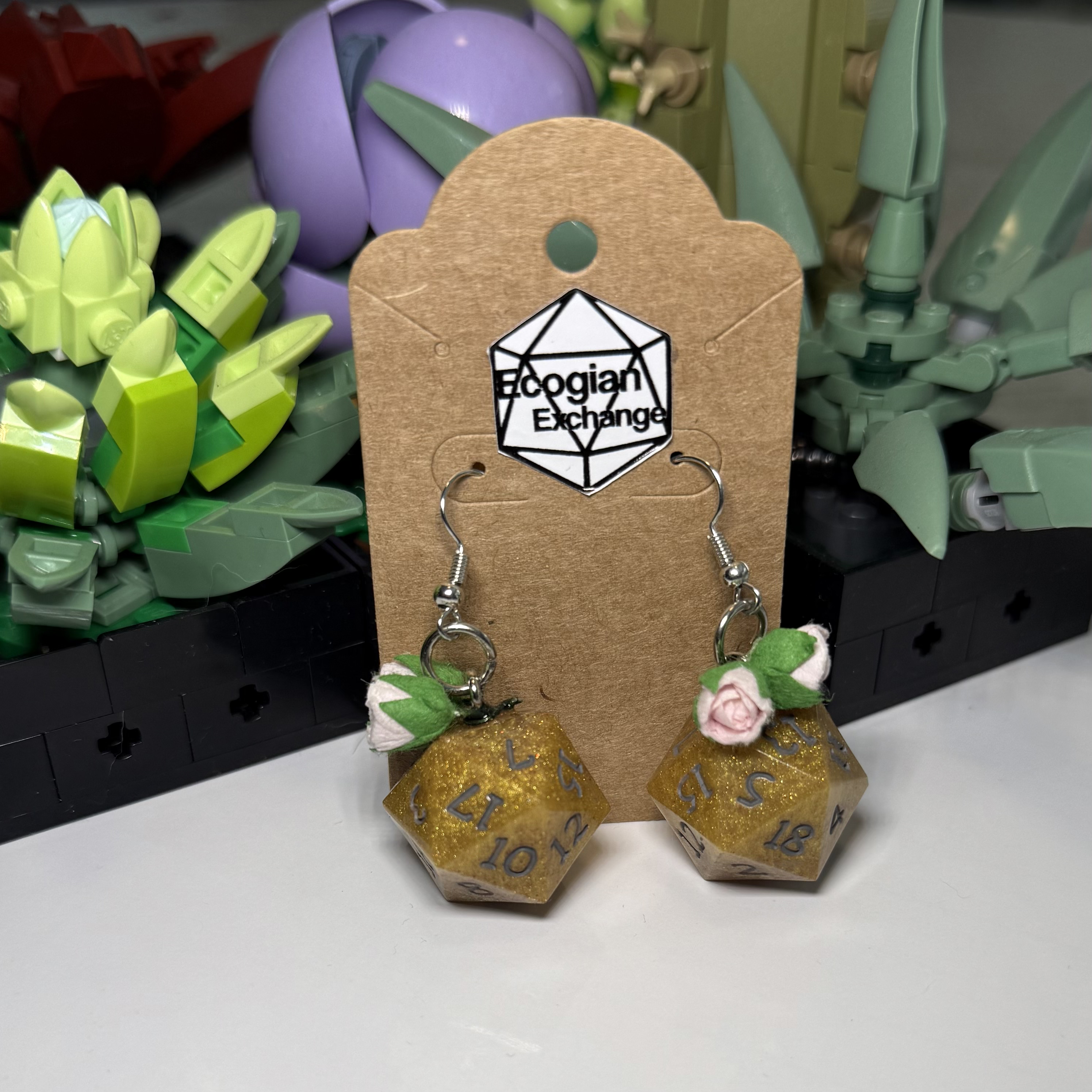 Midas | D20 Earrings 