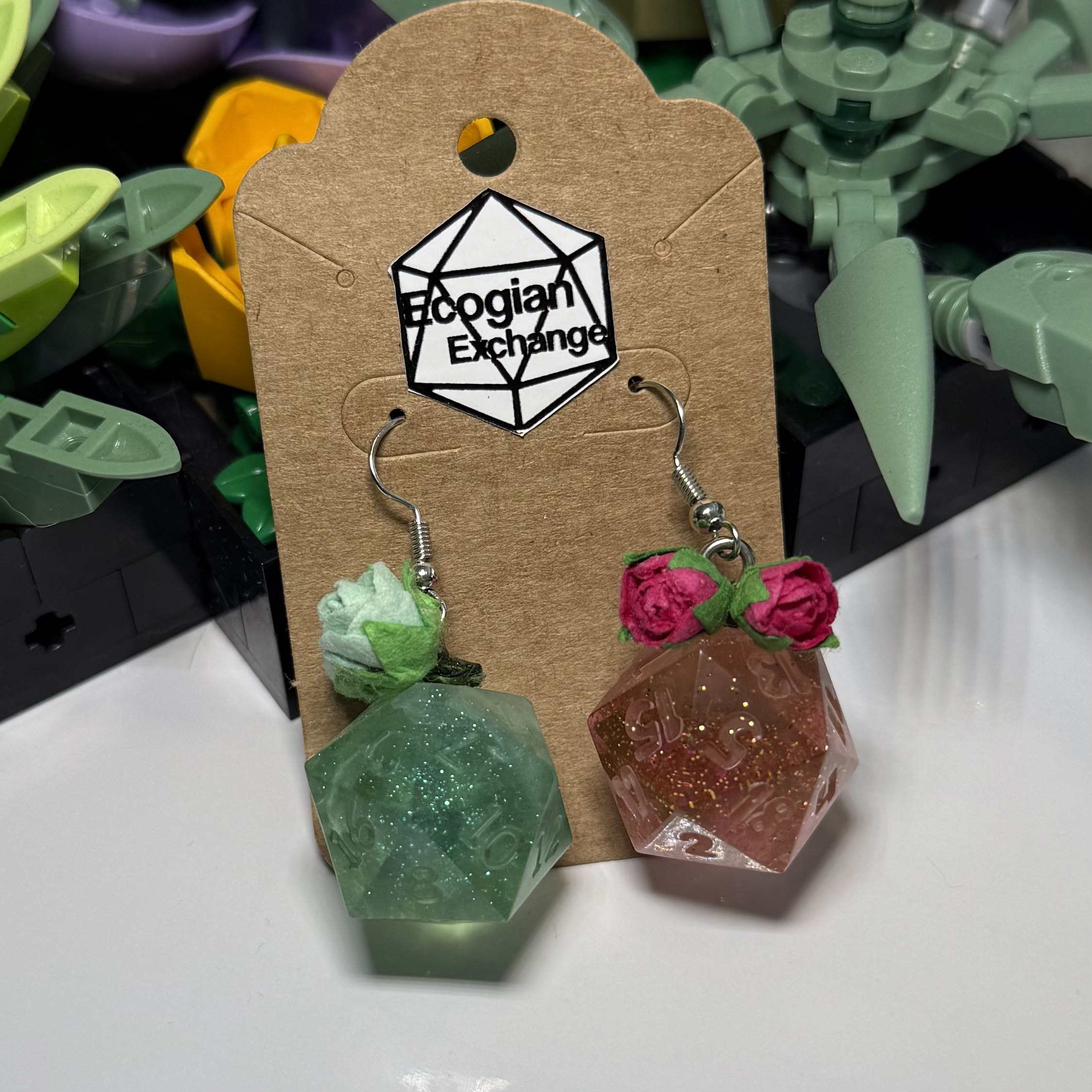 Seasons | D20 Earrings 