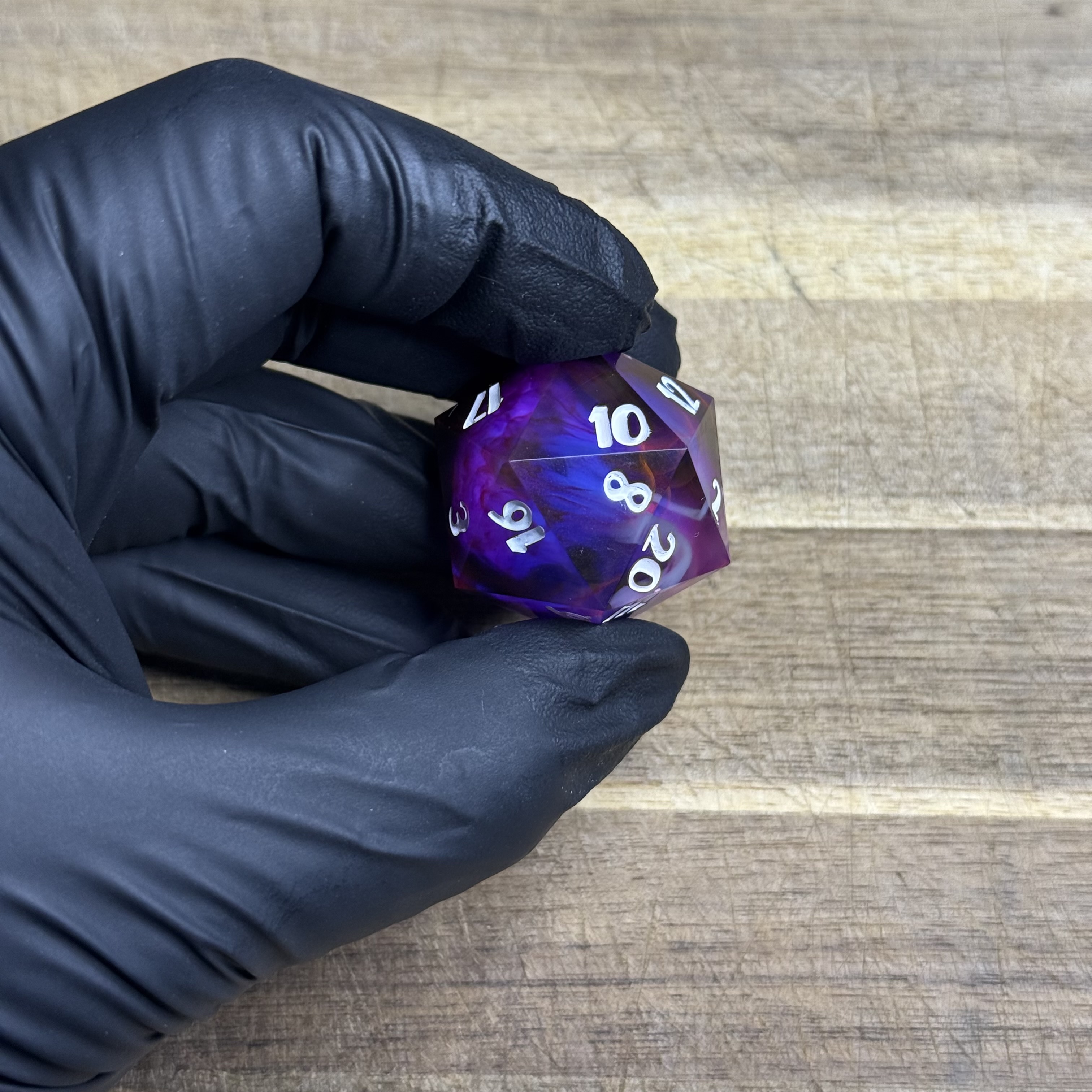 Edge of Oblivion | 35mm Chonk d20 | DnD RPG Dice