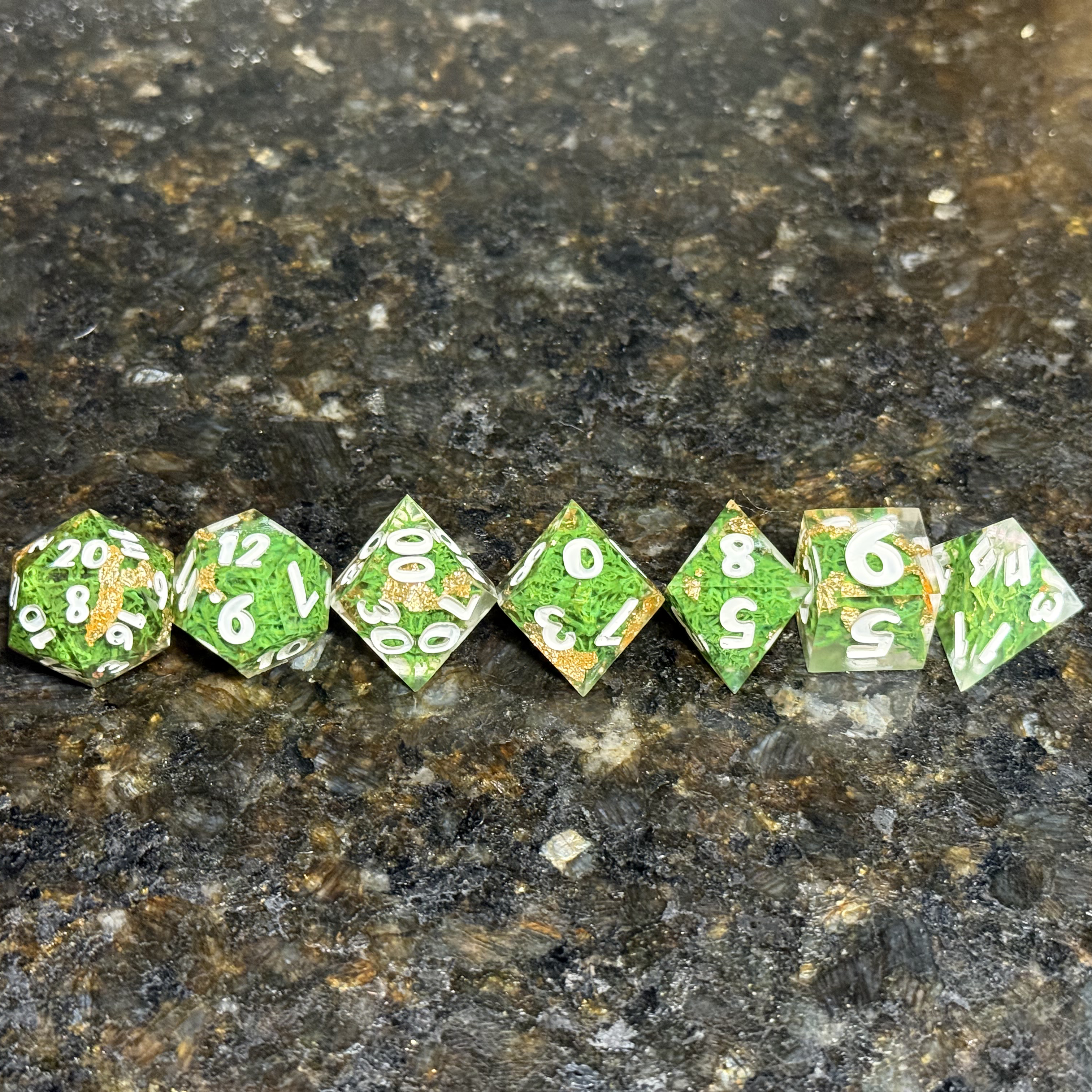 Gilded Apothecary - Resin Dice Set