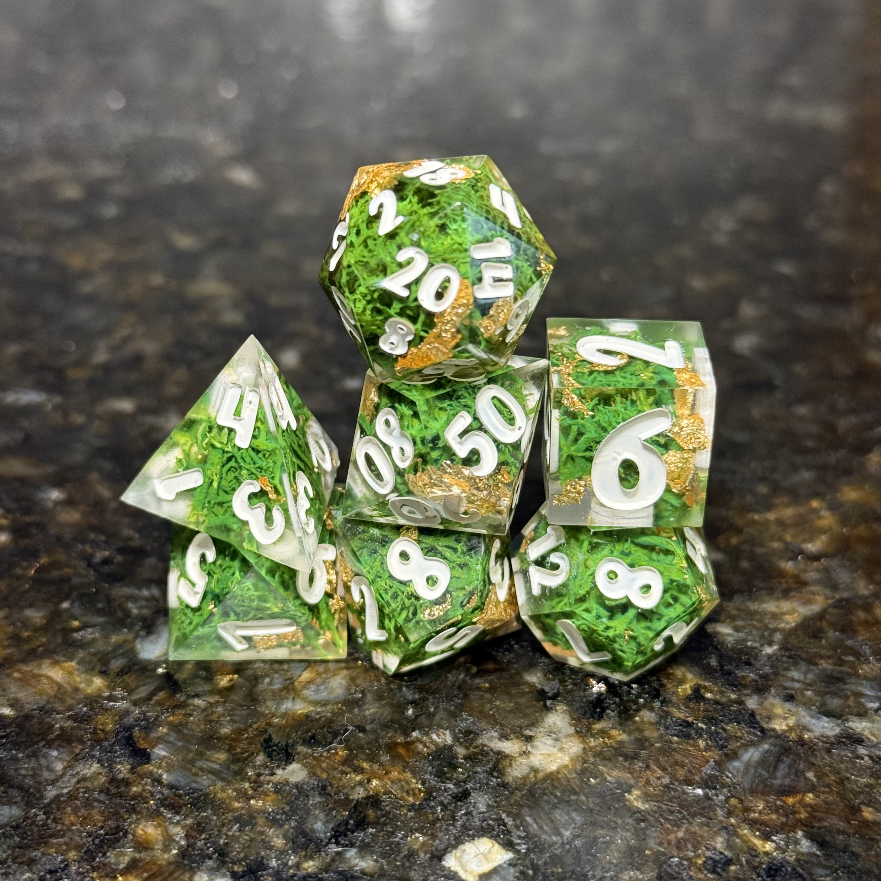 Gilded Apothecary - Resin Dice Set