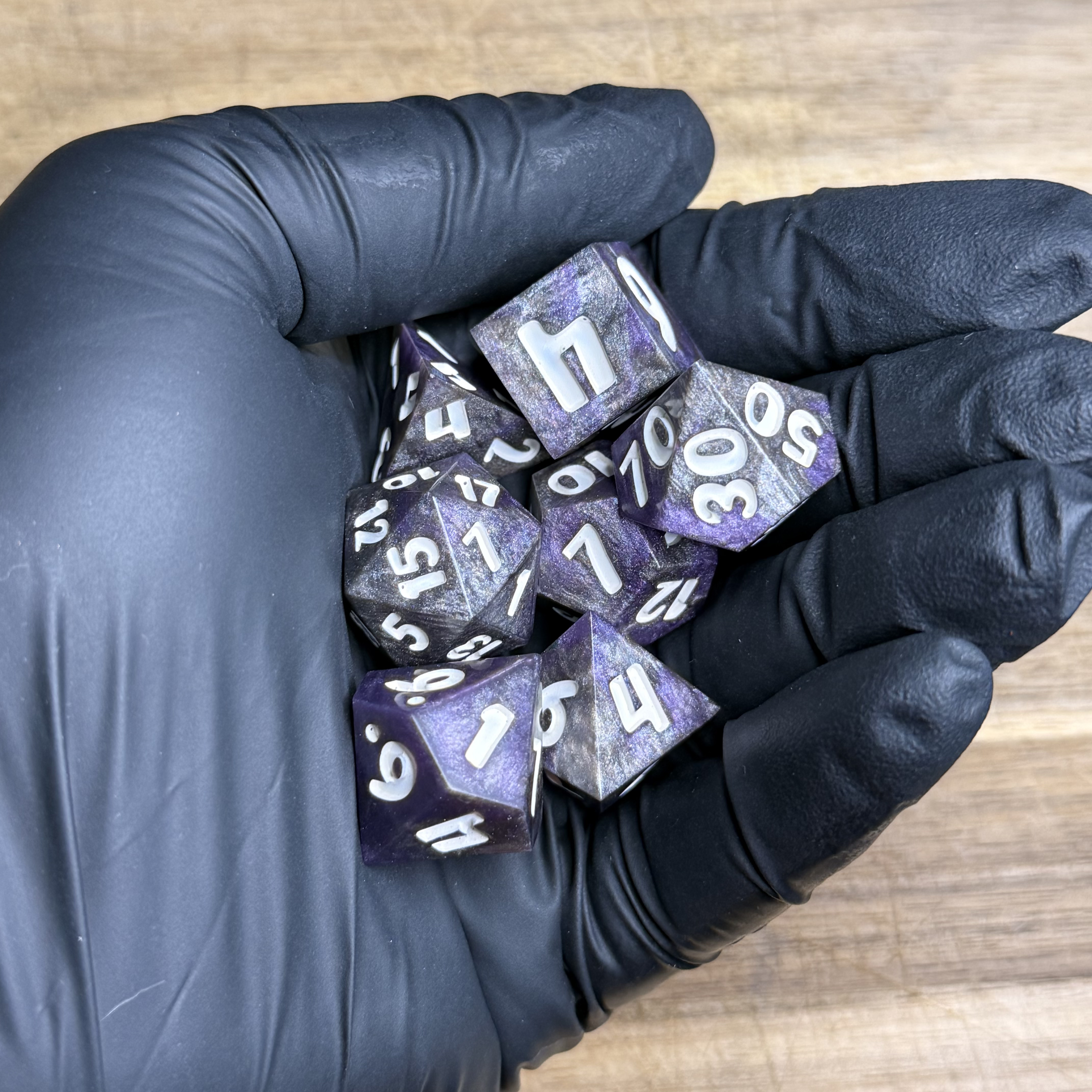 Arsenic - Resin Dice Set