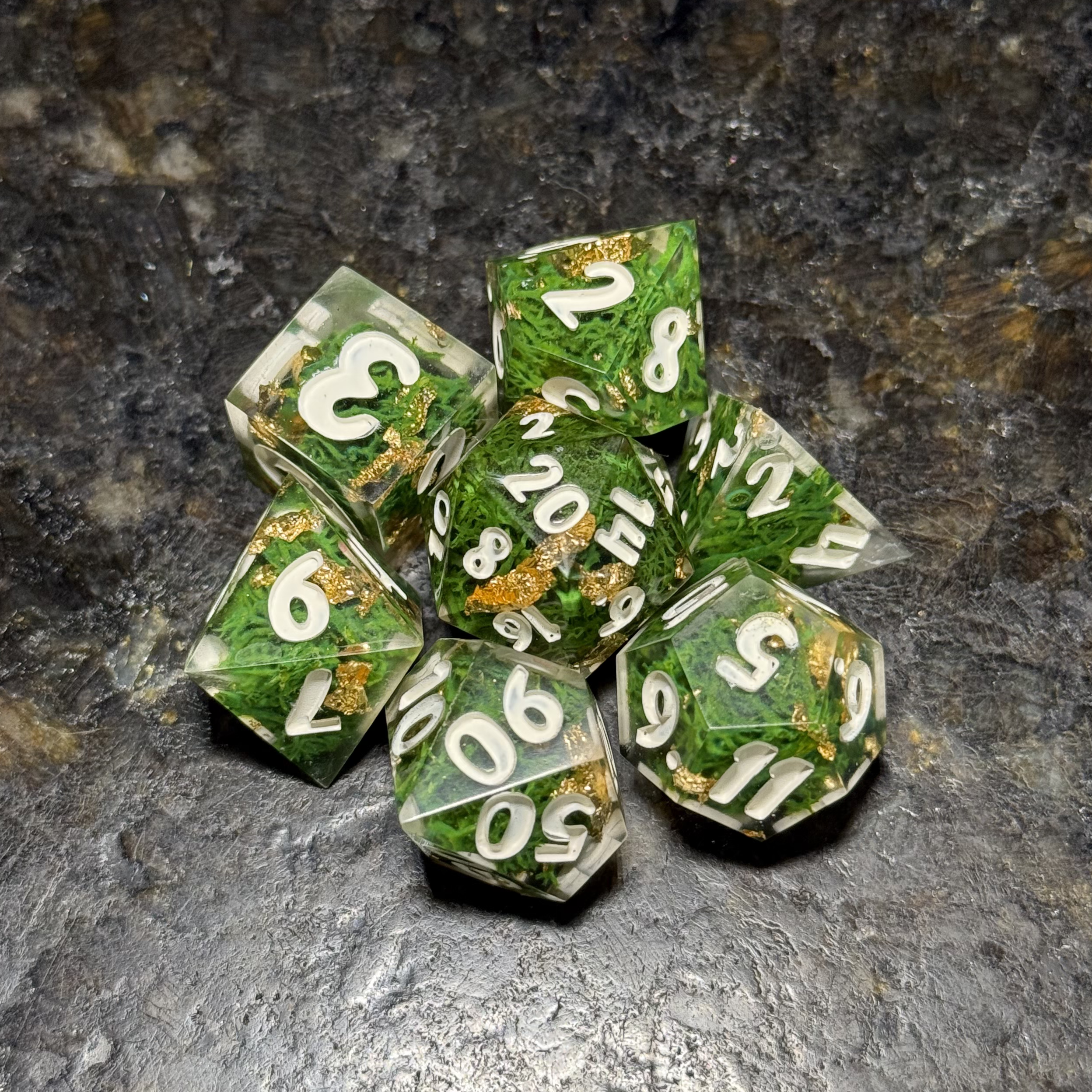 Gilded Apothecary - Resin Dice Set