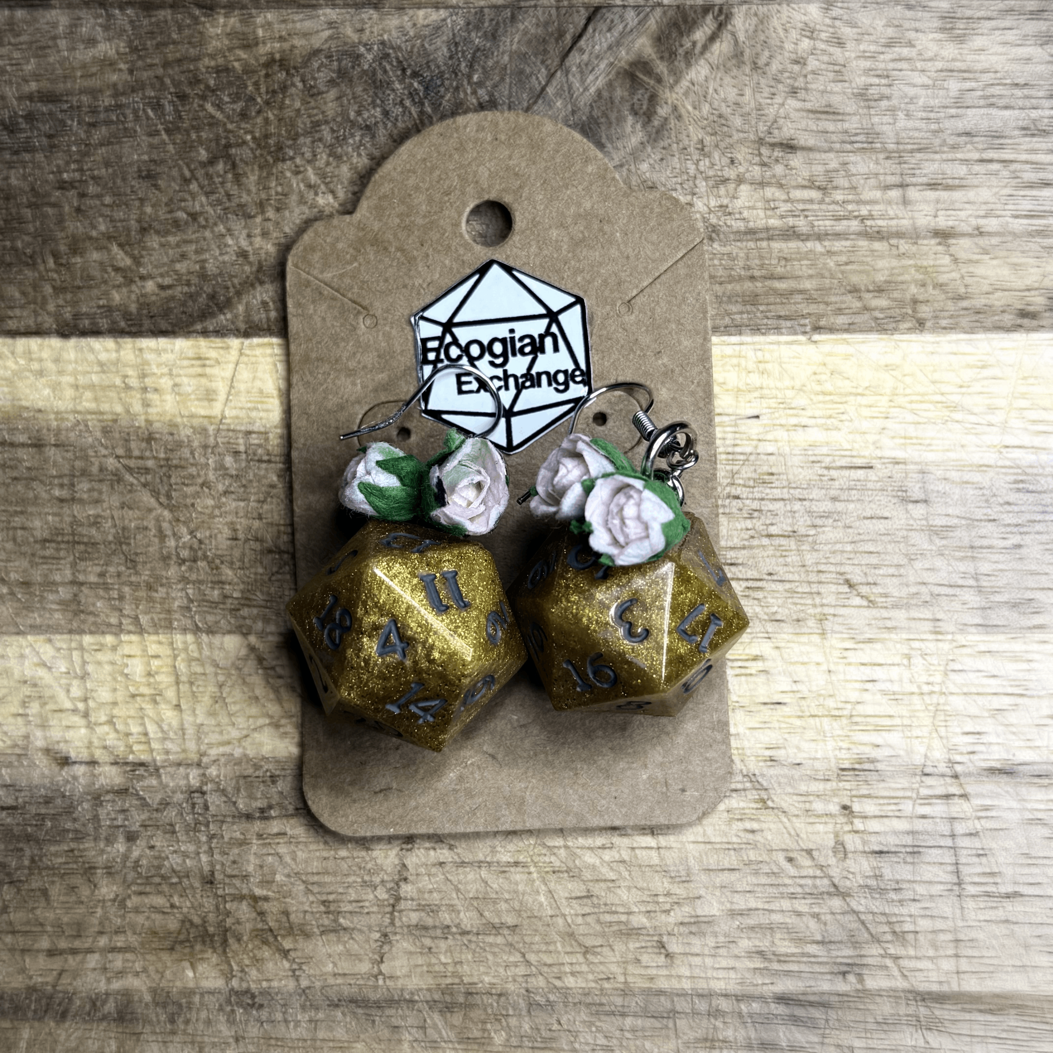 Midas | D20 Earrings 