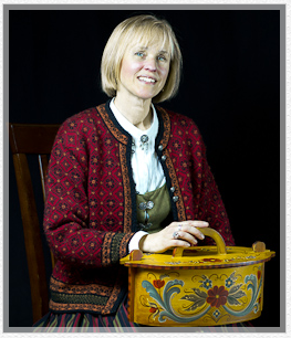 Rosemaling by Elizabeth Leese