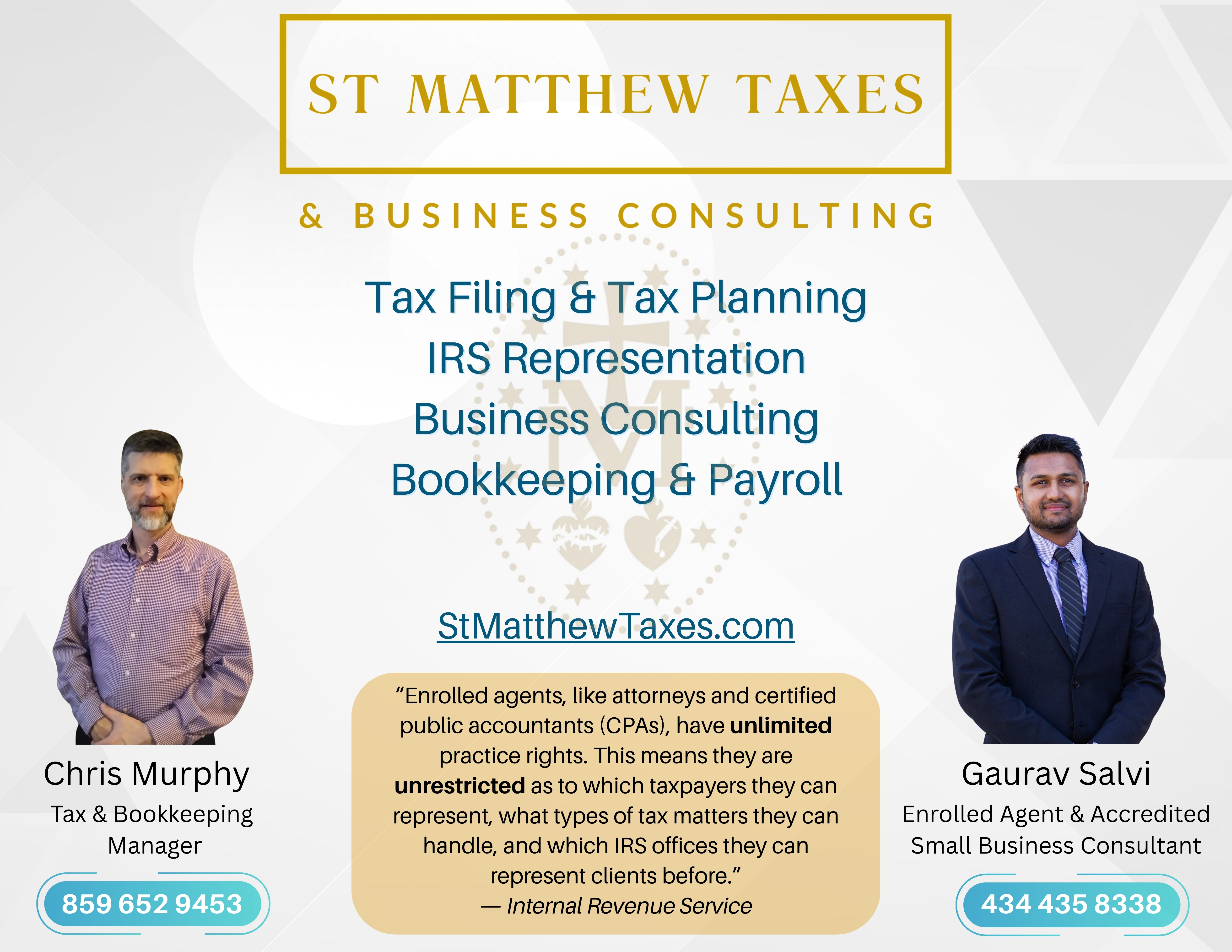 St Matthew Taxes