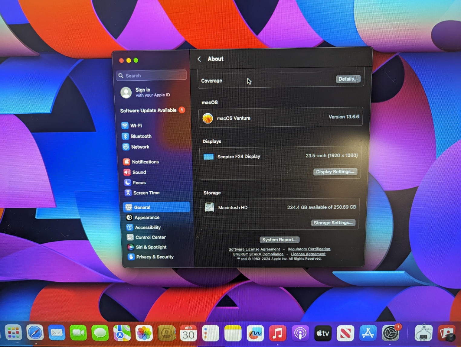 Macbook A1708 2017 No LCD, Needs external monitor. 8GB 256GB