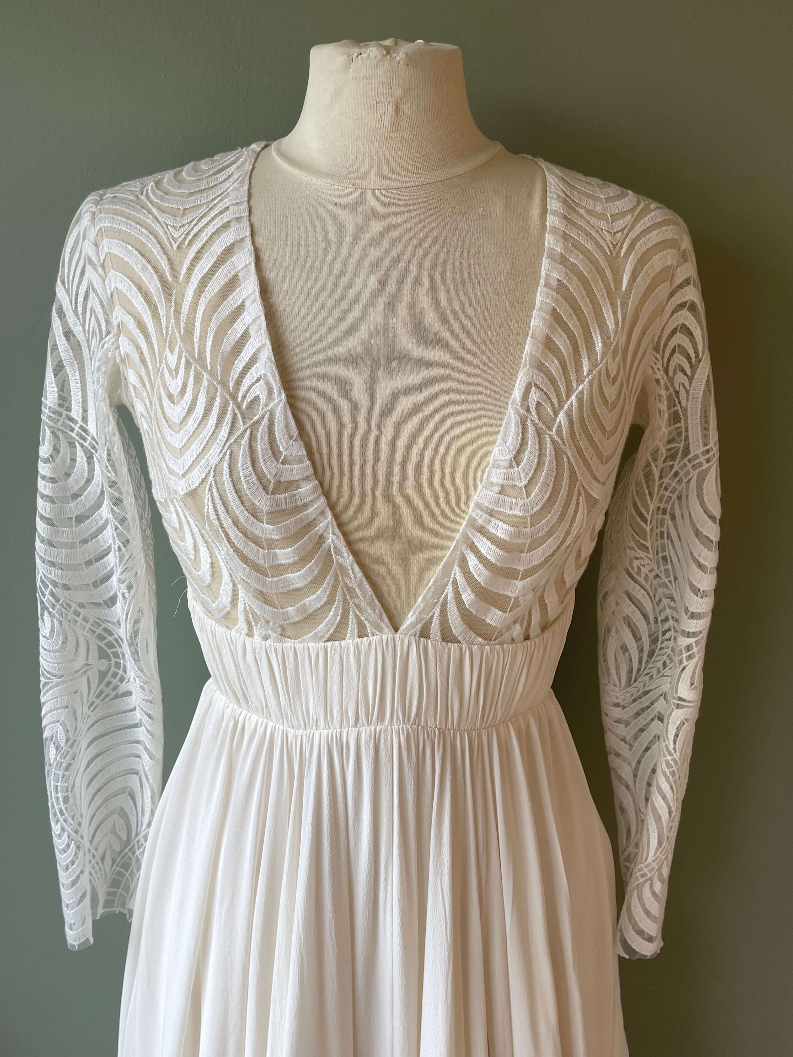 Robe de mariée prototype Saly Margaux Tardits