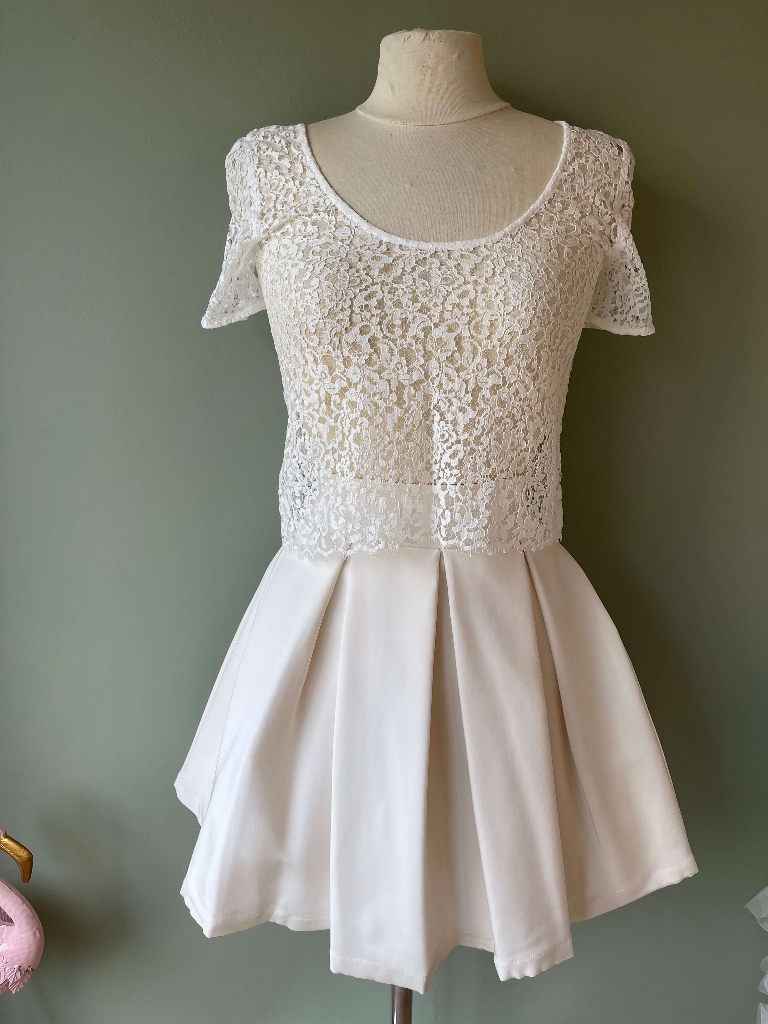 Robe de mariée 2 pièces L'amusée