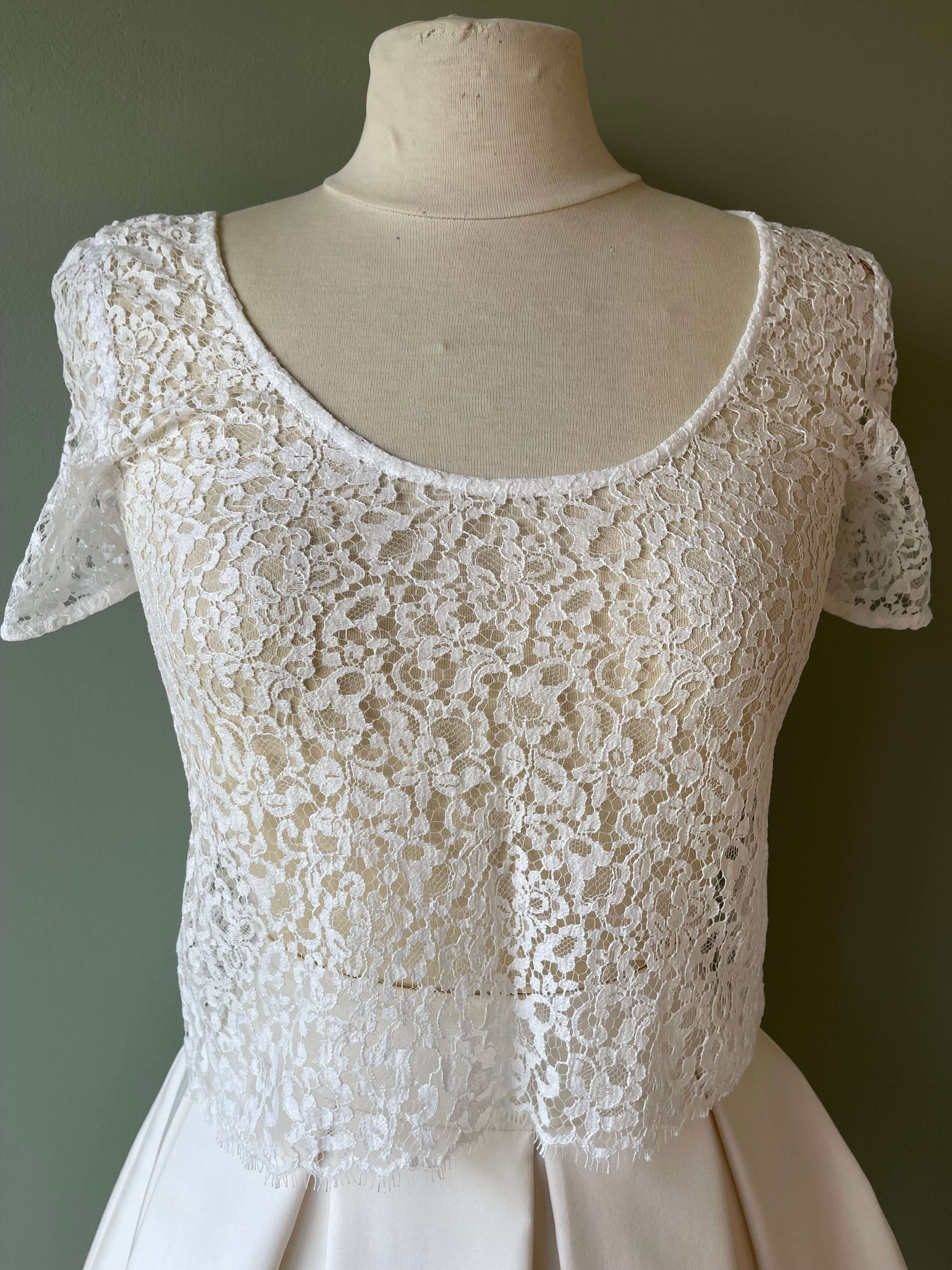 Robe de mariée 2 pièces L'amusée