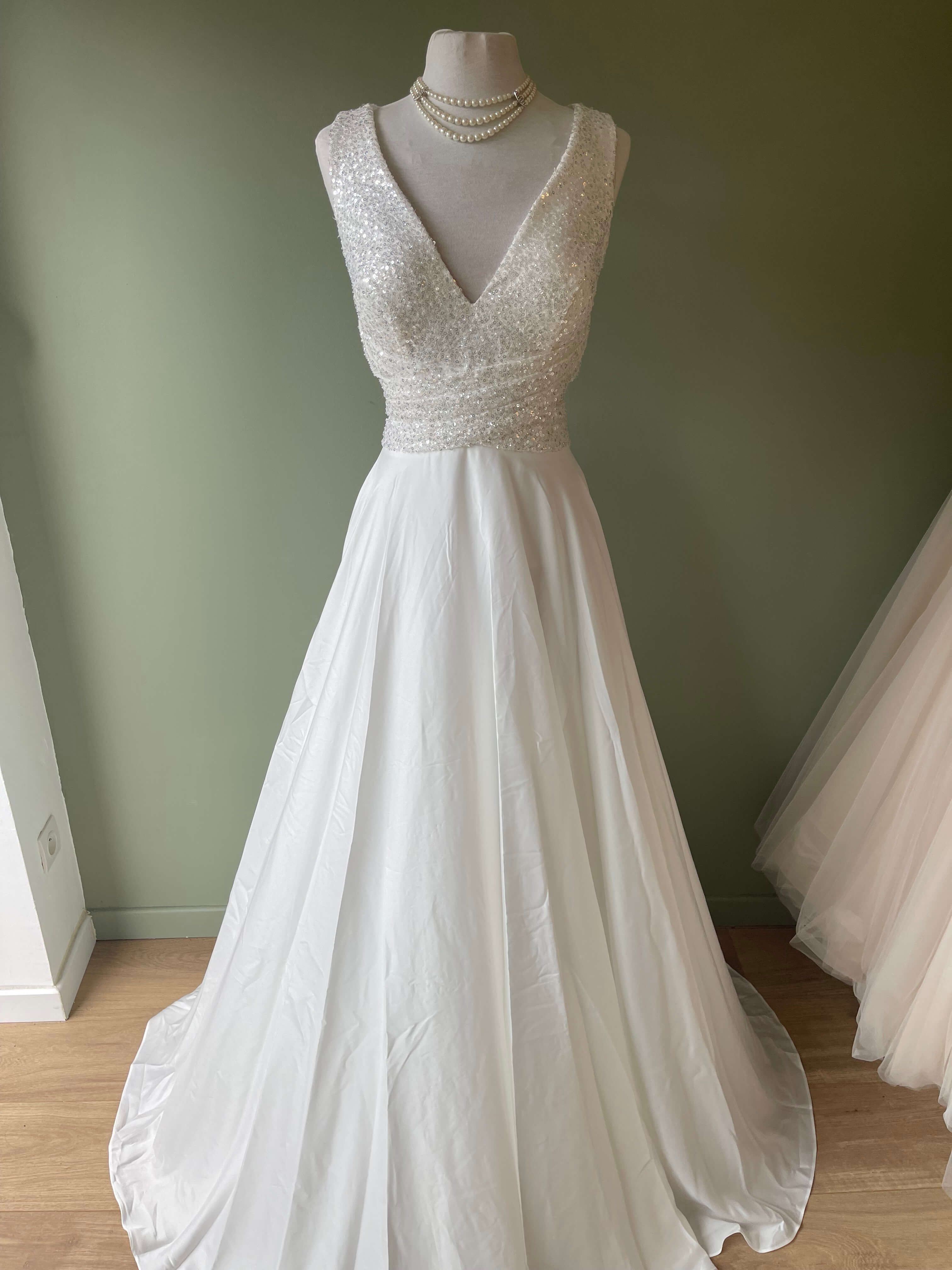 Robe de mariée Créatif Paris modèle Morgan