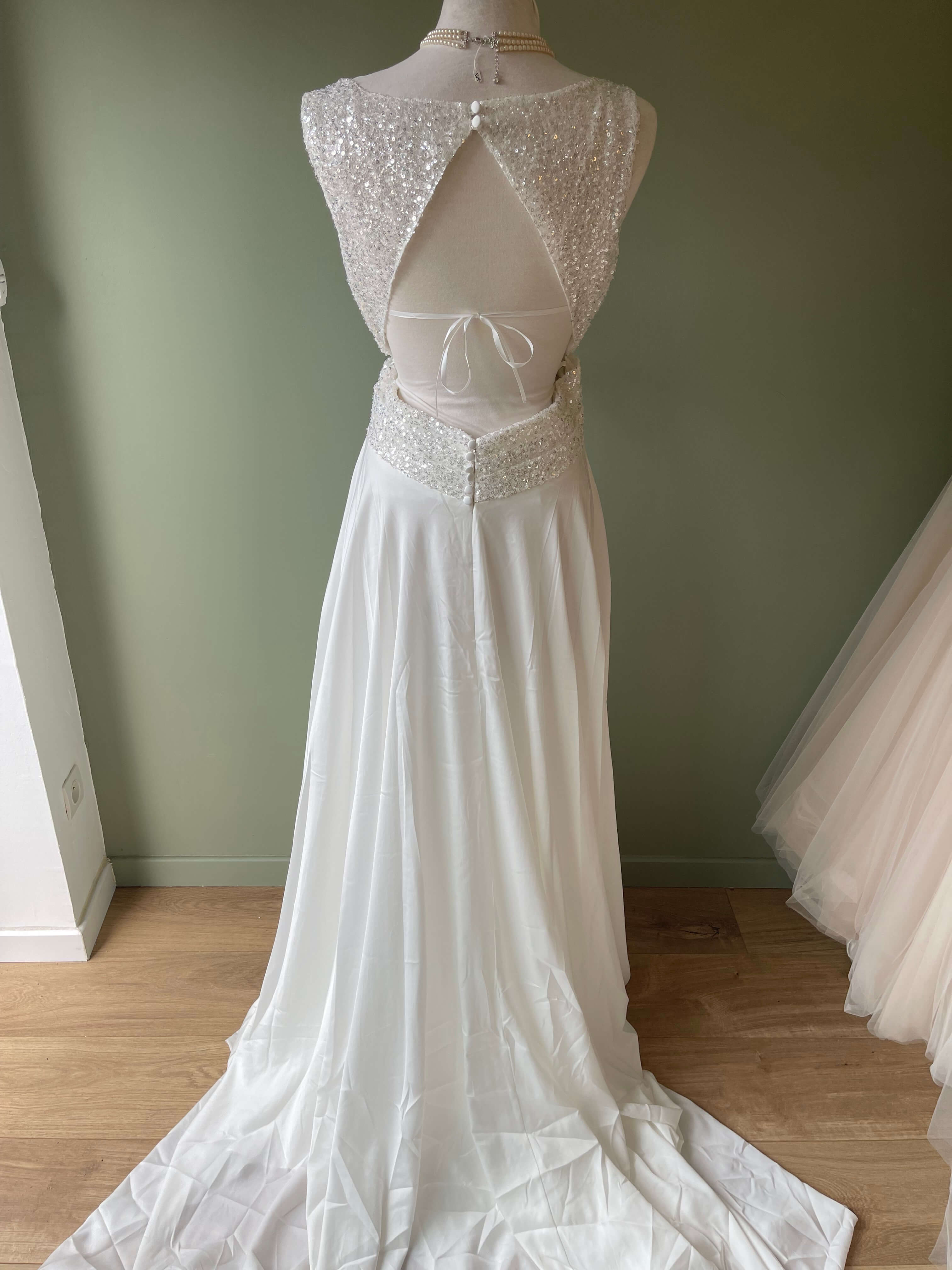 Robe de mariée Créatif Paris modèle Morgan