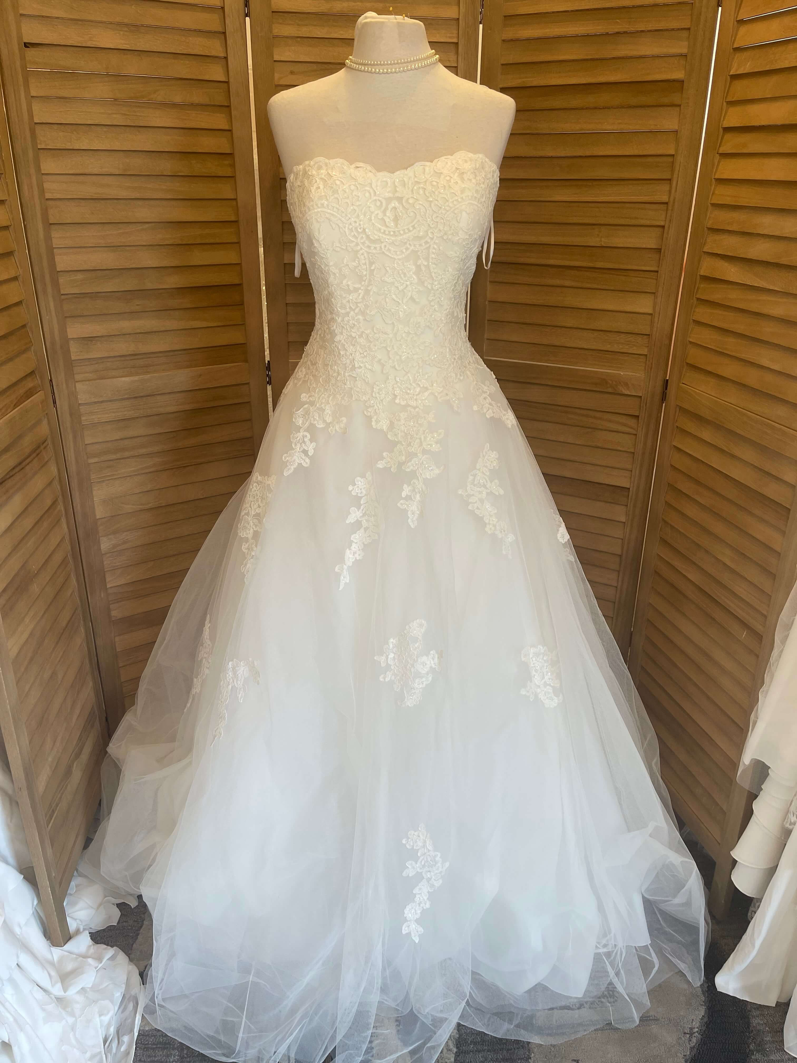 Robe de mariée bustier White One