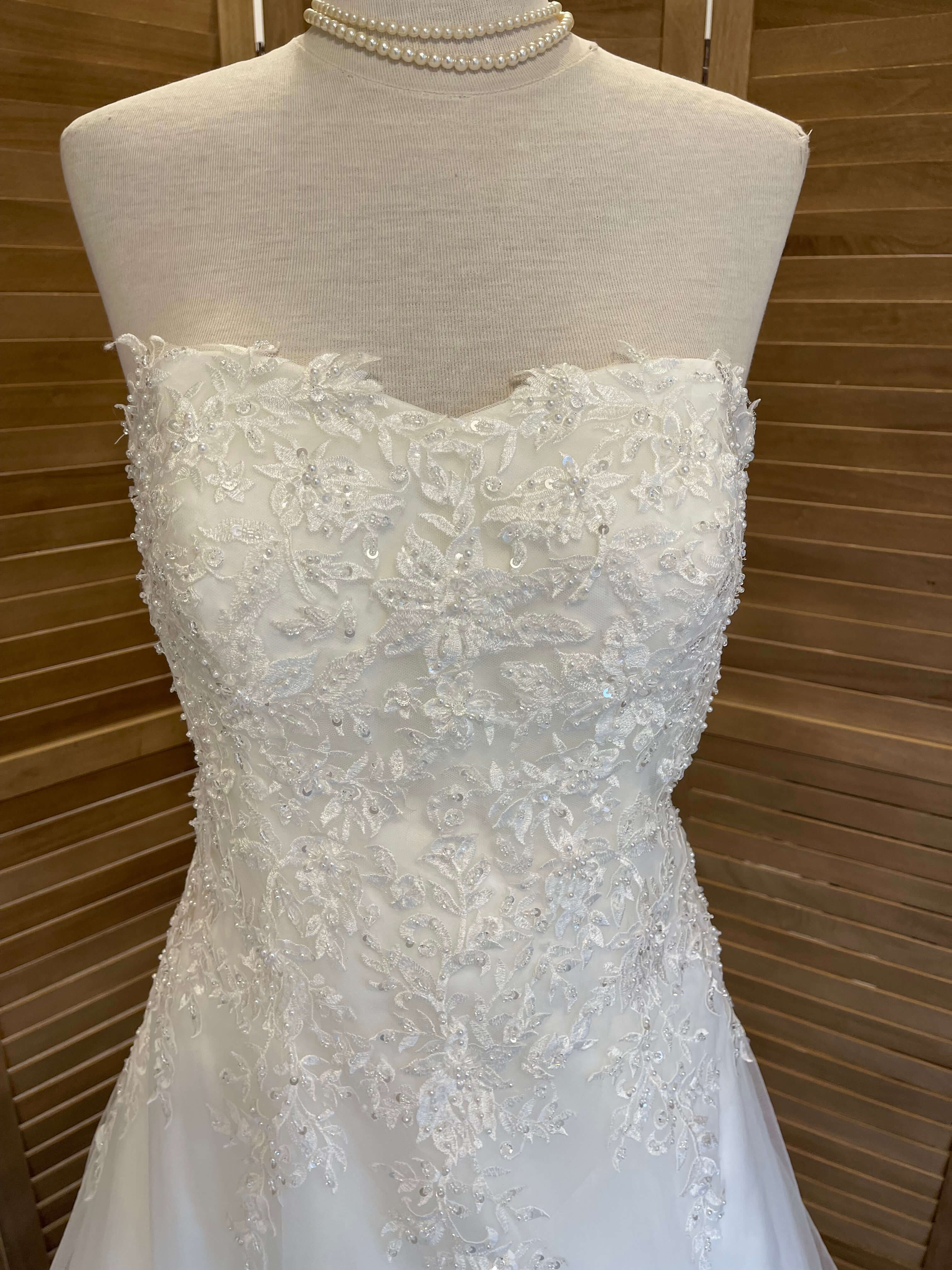 Robe de mariée R. framboise