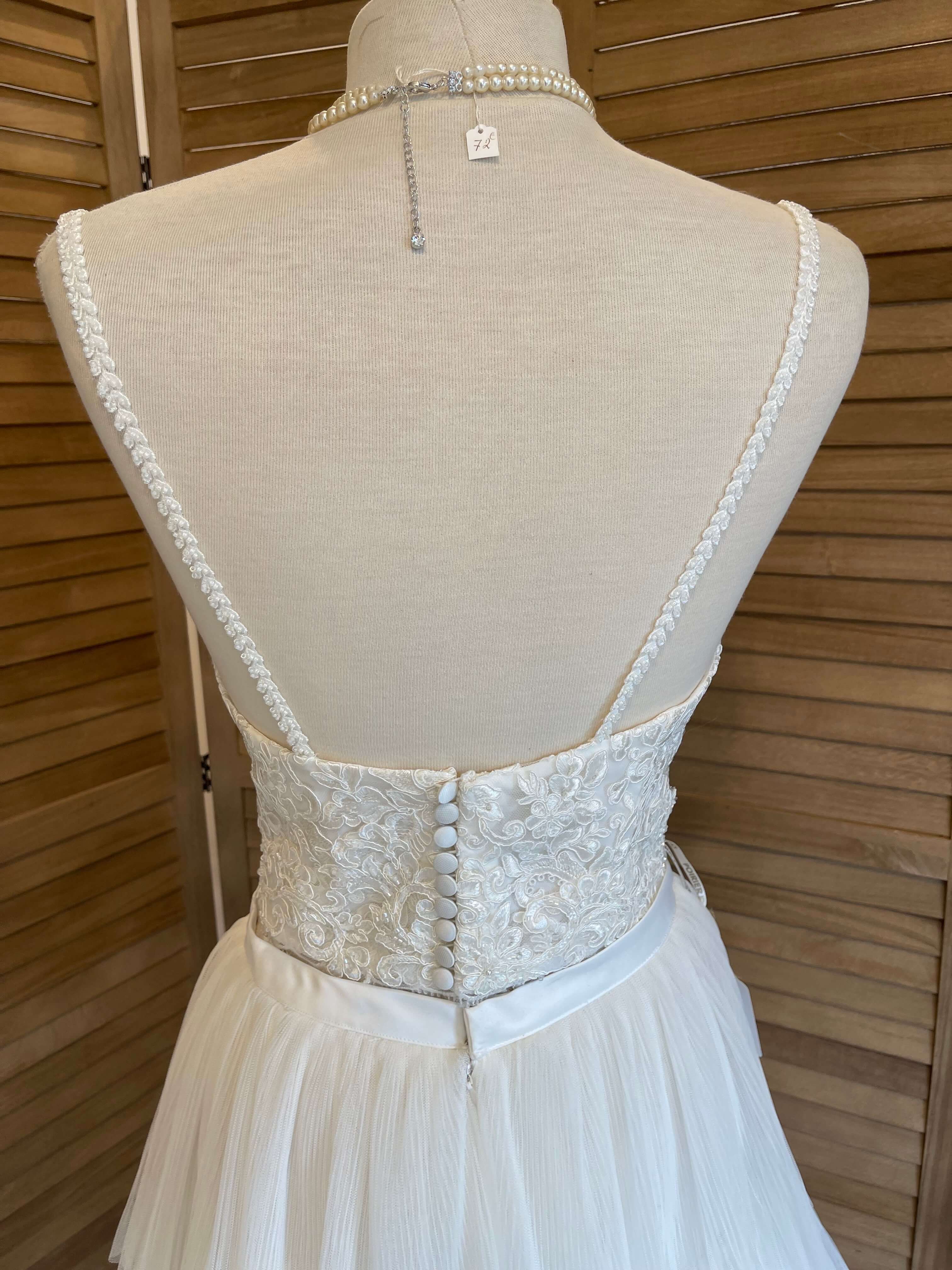 Robe de mariée deux parties