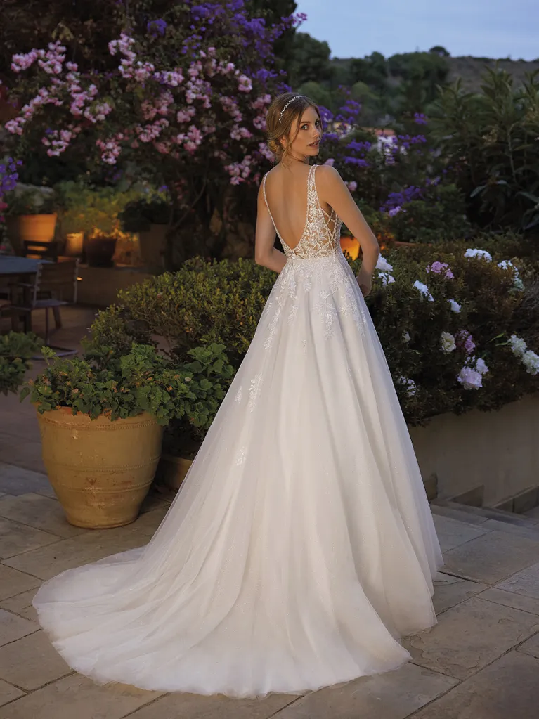 Robe de mariée Pronovias modèle Maïtaï