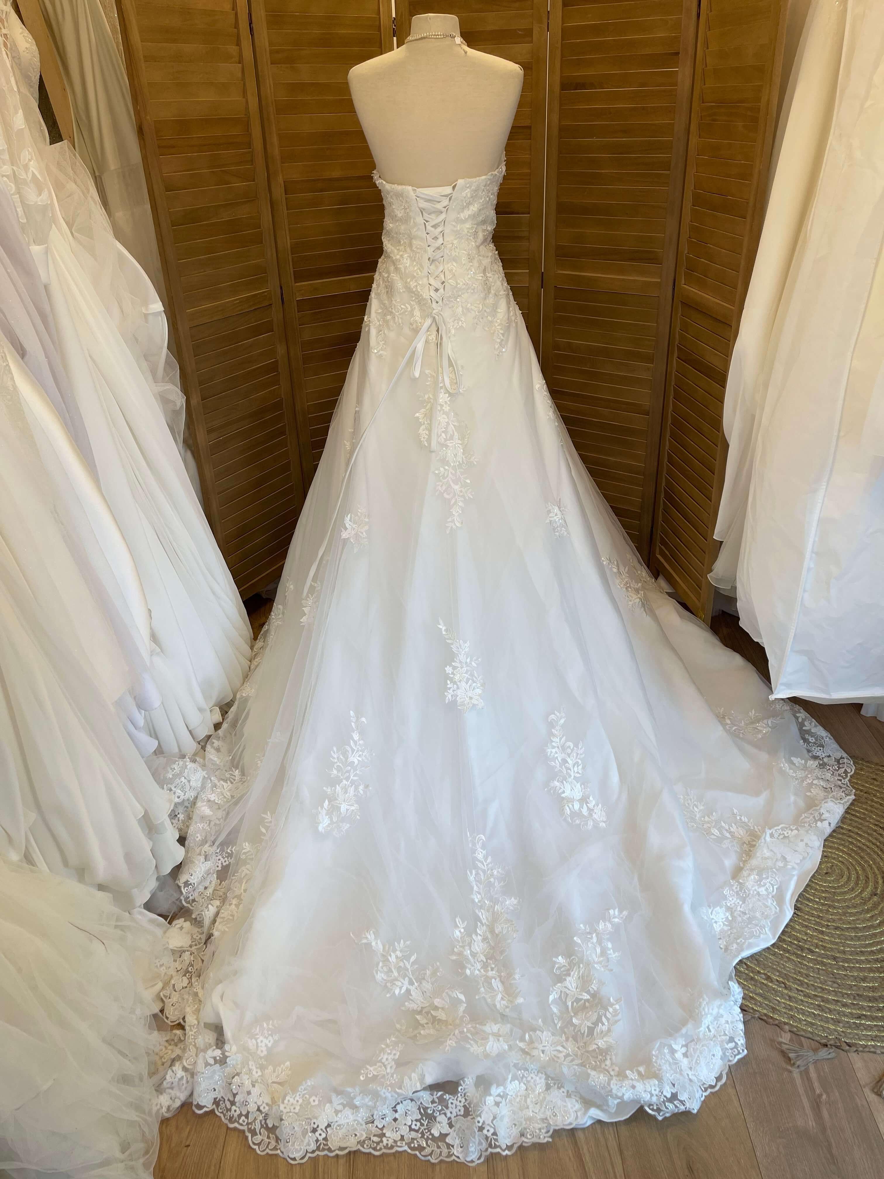 Robe de mariée R. framboise