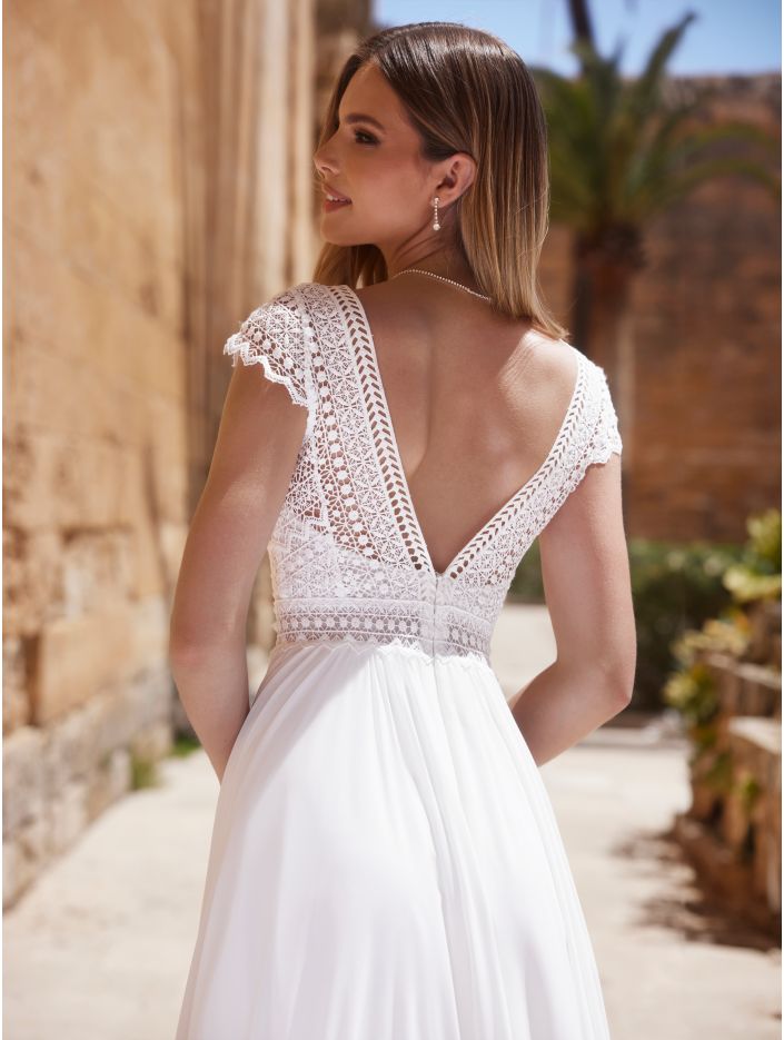 Robe mariée Bianco Evento modèle Warys
