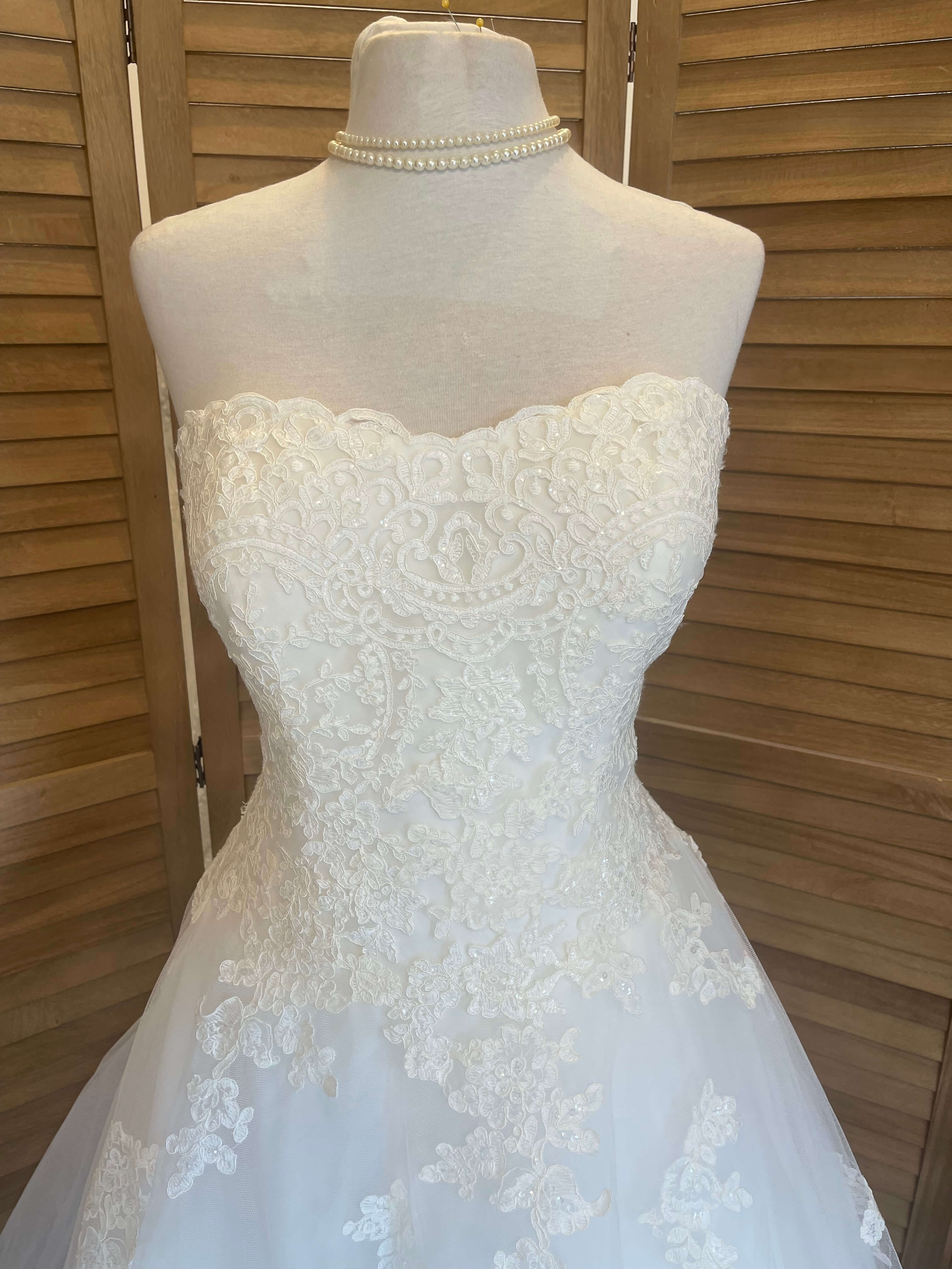 Robe de mariée bustier White One