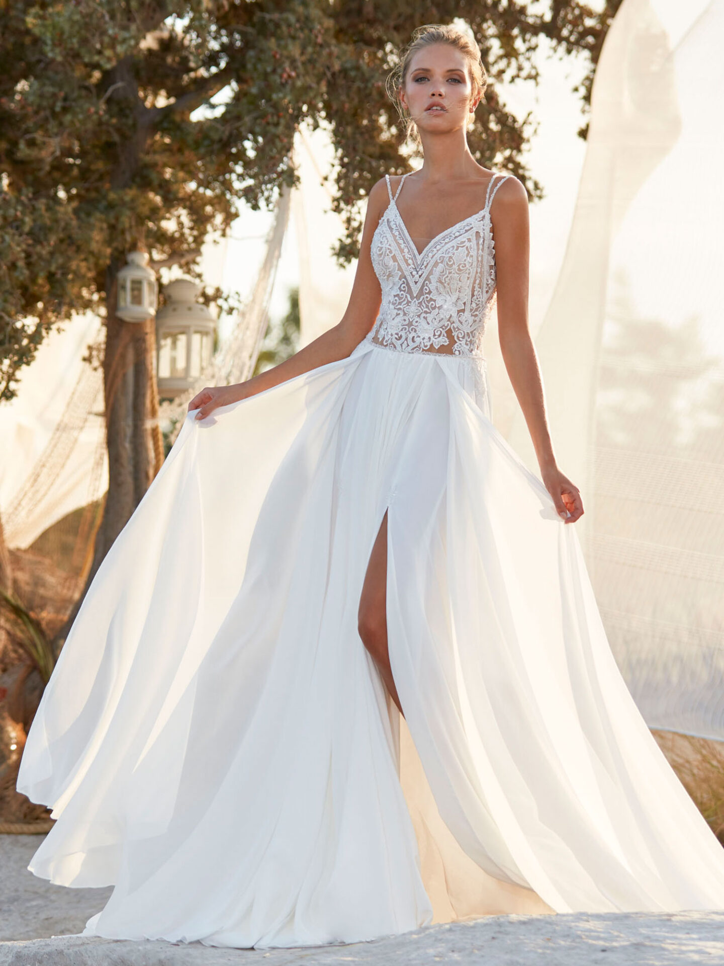 Robe de mariée Hervé Paris modèle Varzy