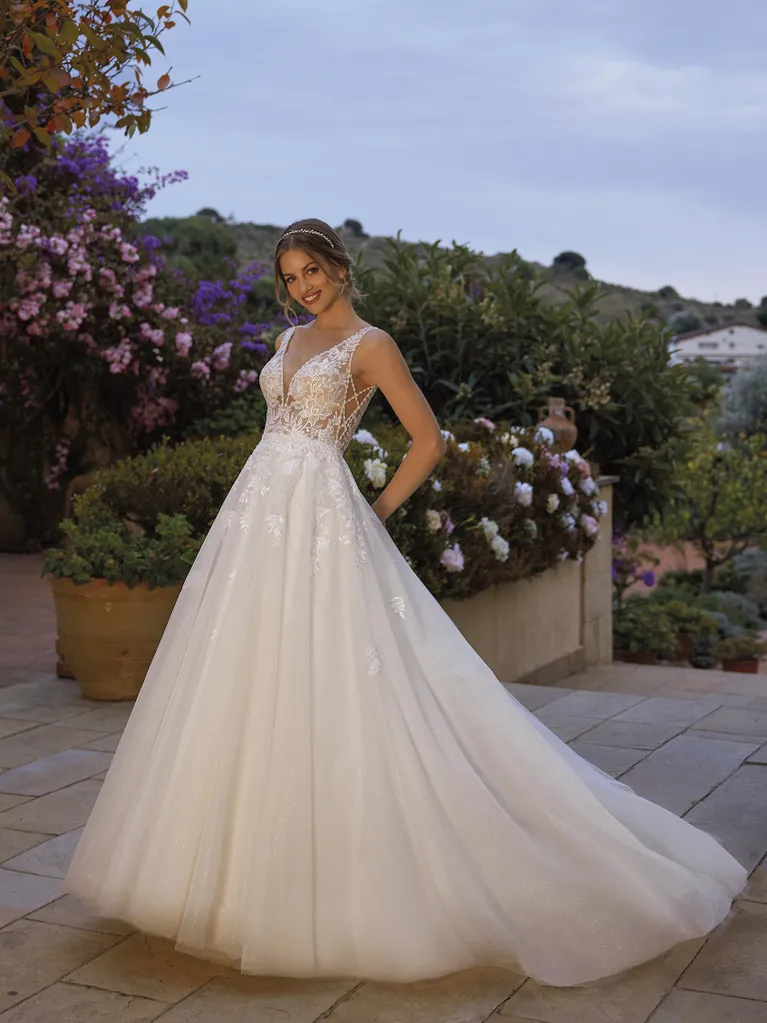 Robe de mariée Pronovias modèle Maïtaï