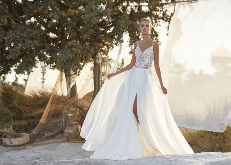 Robe de mariée Hervé Paris modèle Varzy