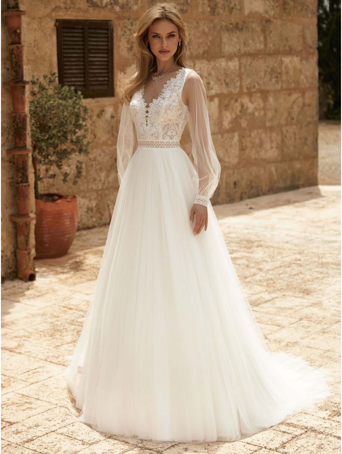 Robe de mariée Bianco Evento modèle Debora