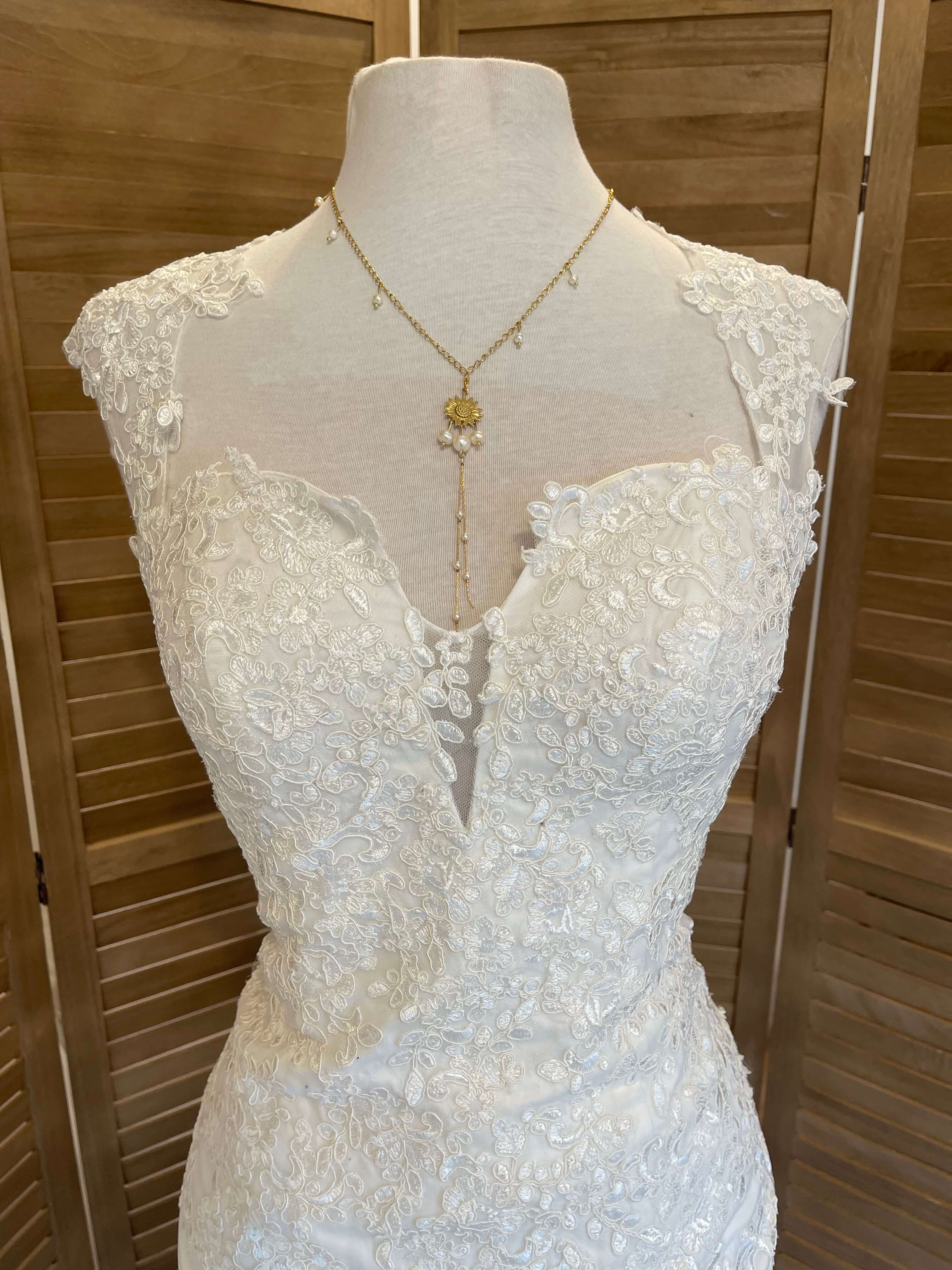 Robe de mariée fourreau