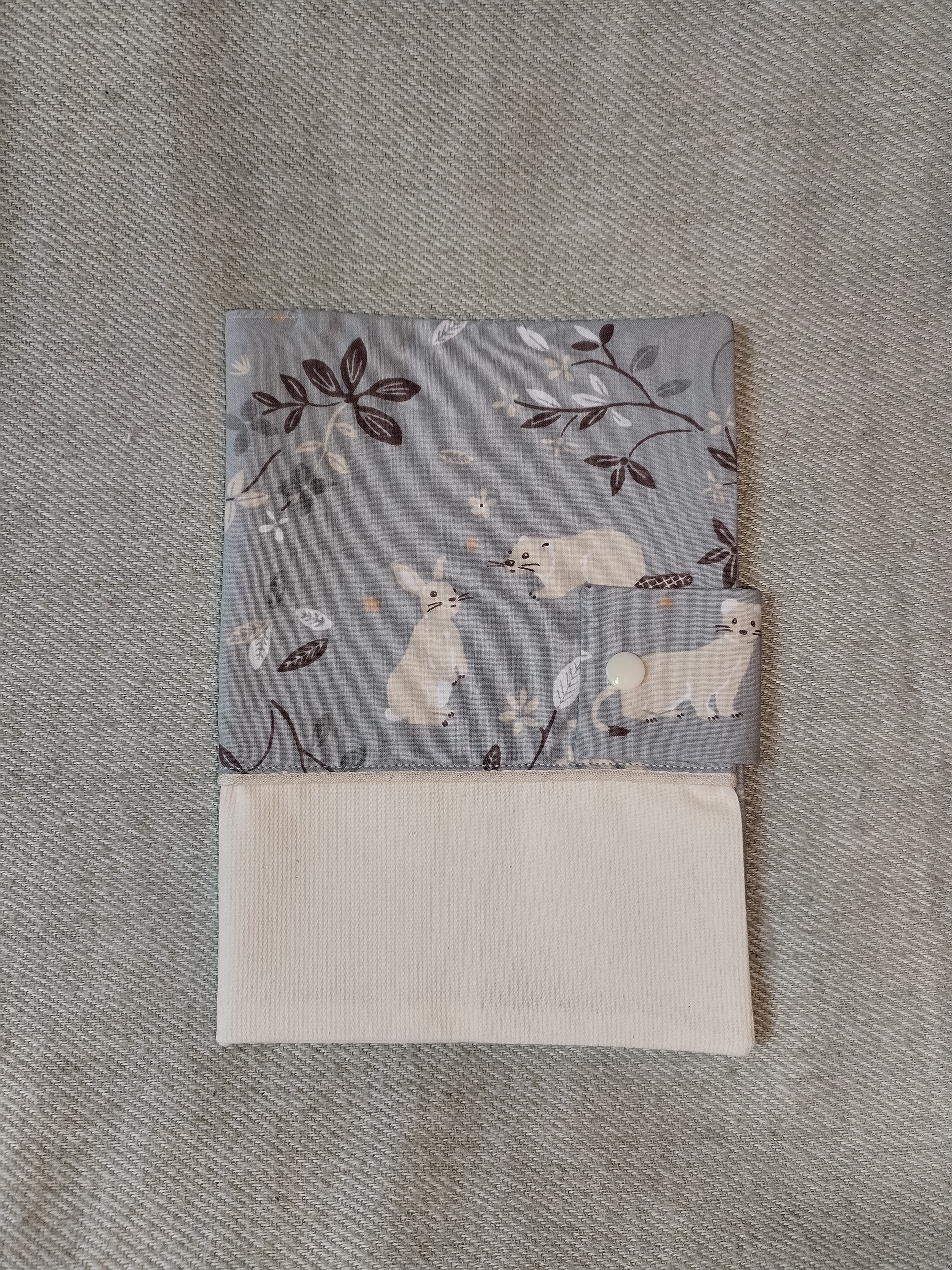 Protége carnet de santé animaux de la forêt