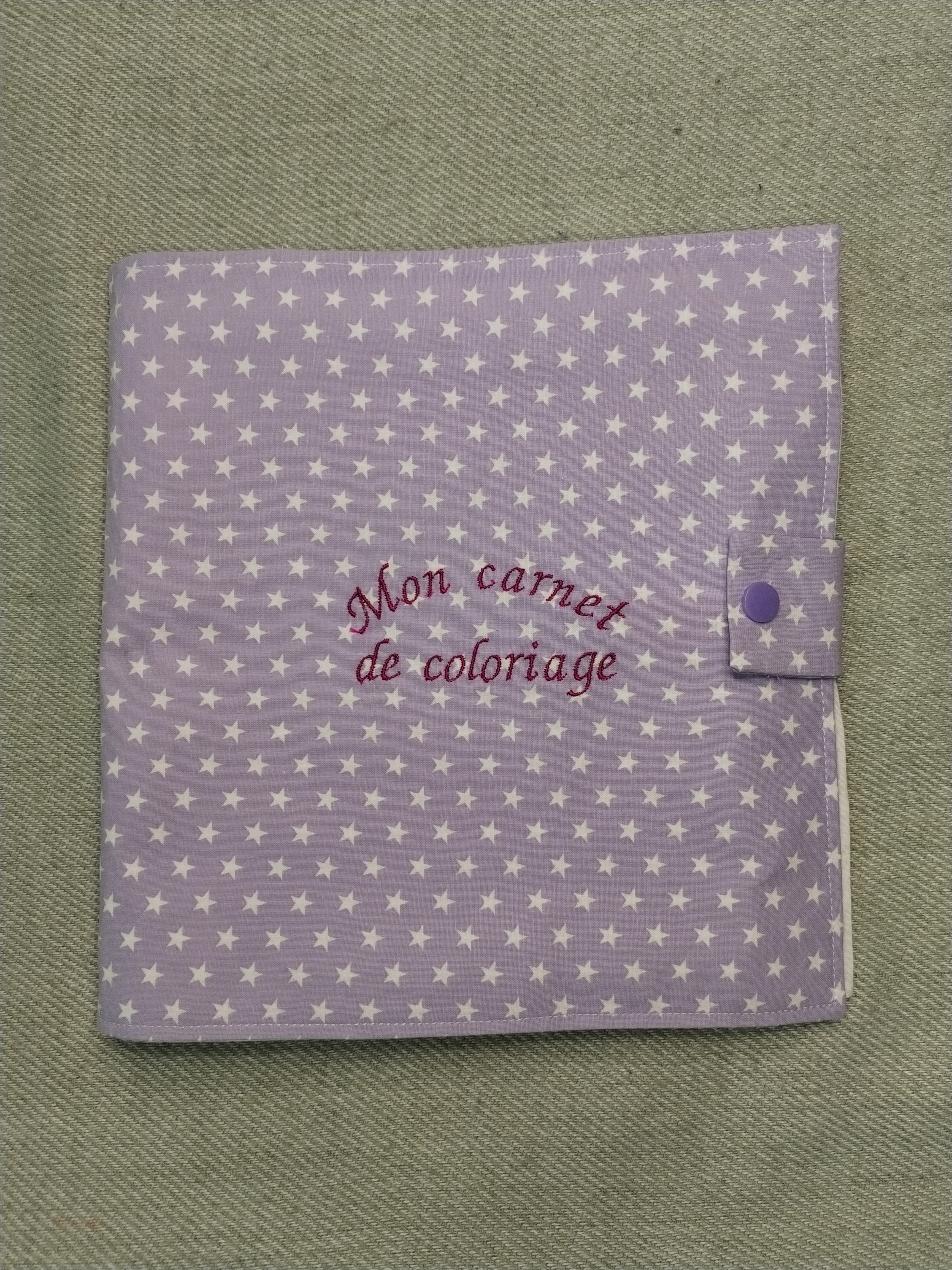 Livre de colorige lavable personnalisé