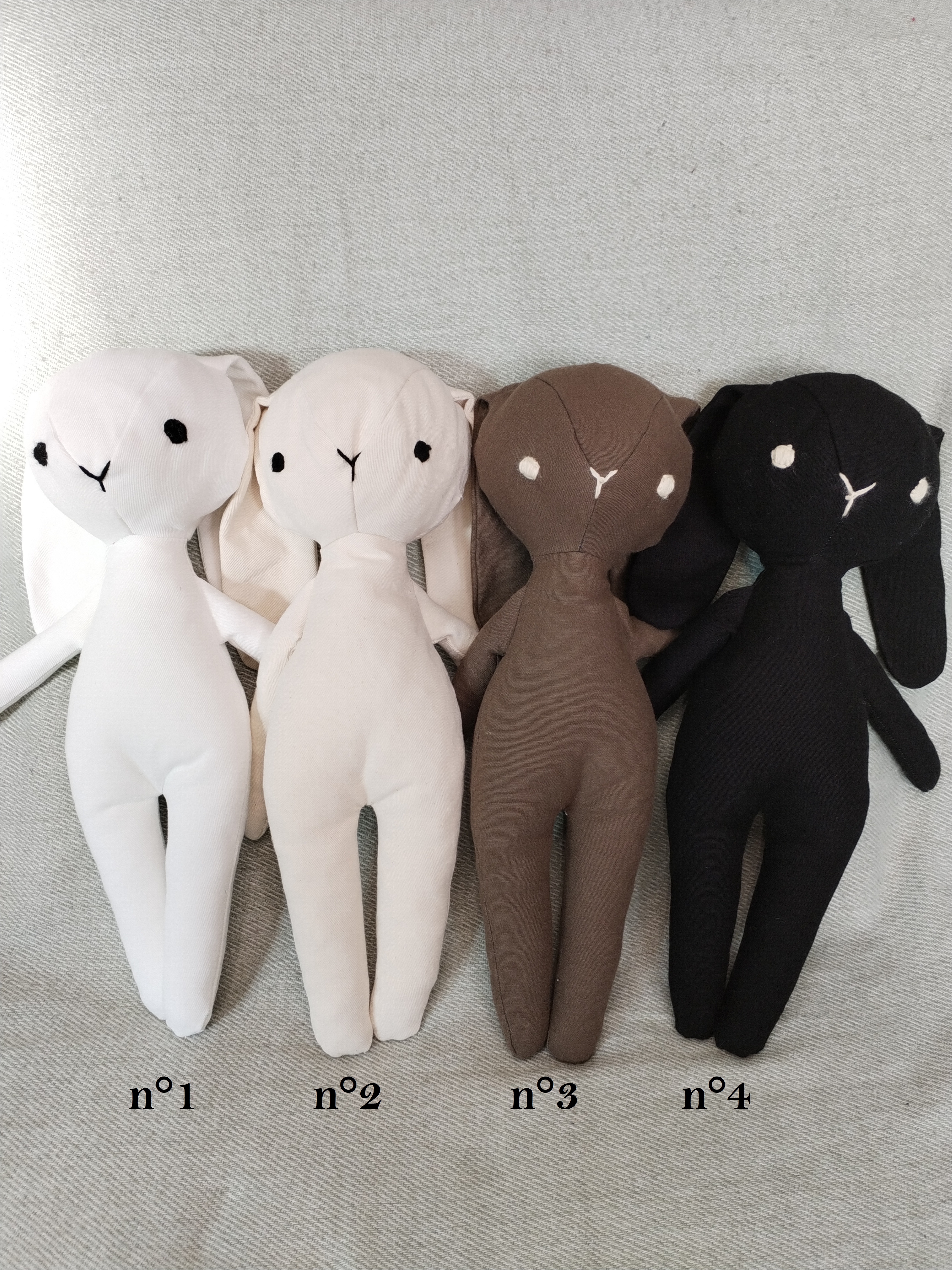Peluche lapin personnalisée