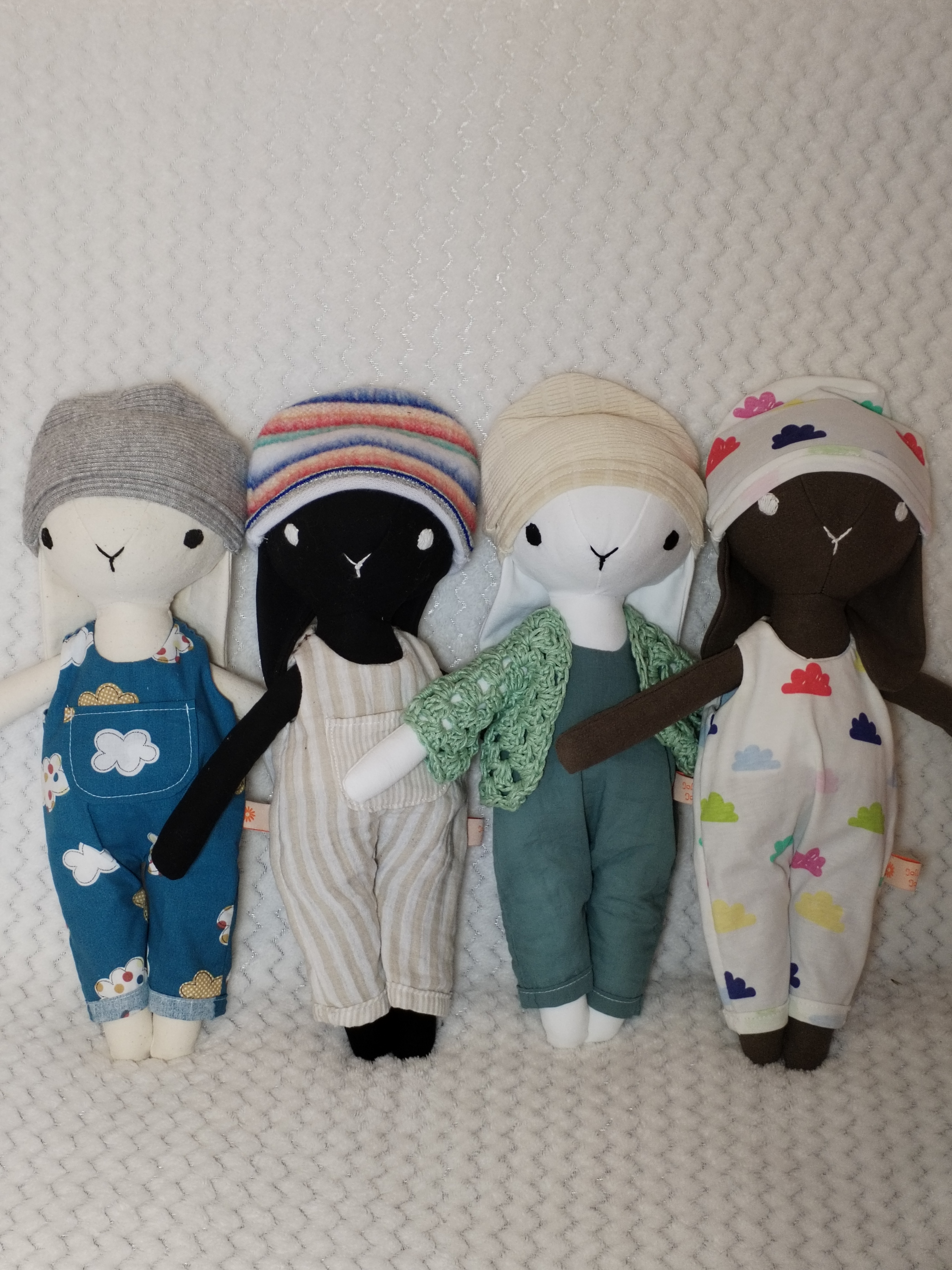 Peluche lapin personnalisée