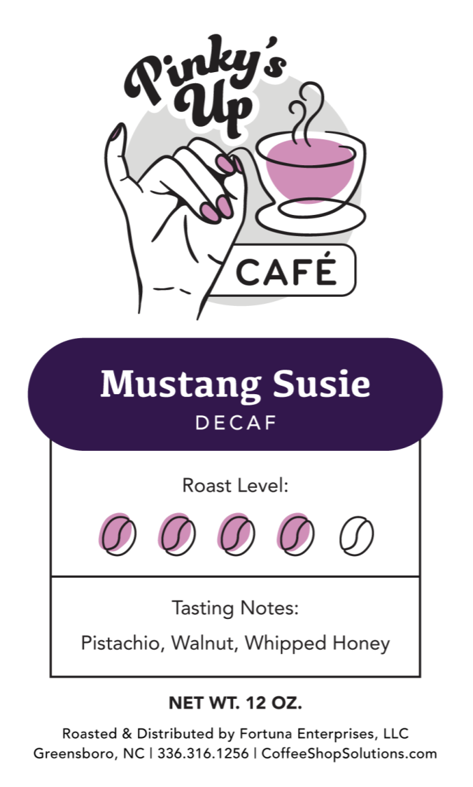 Mustang Susie Decaf