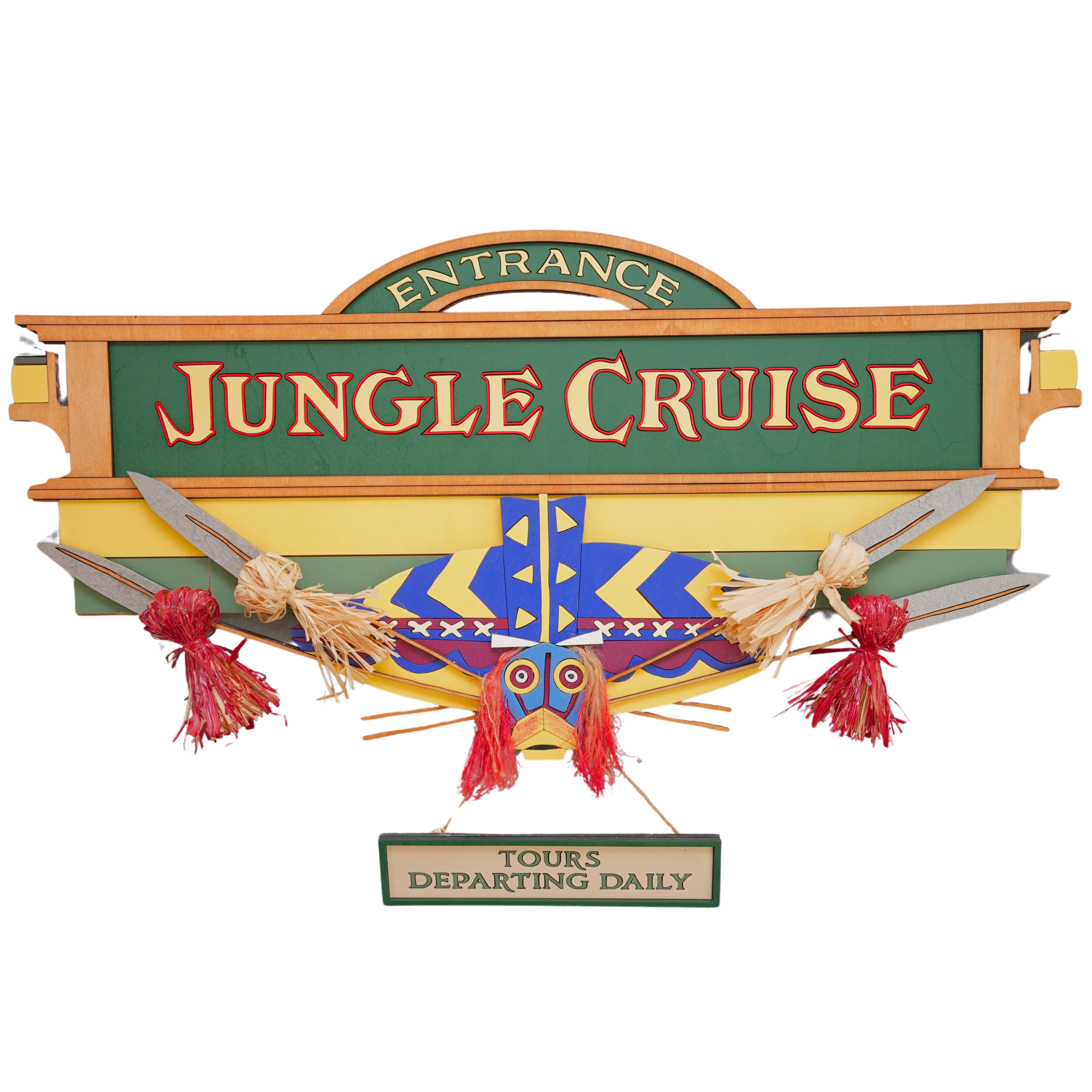 Deluxe Jungle Cruise Inspired Wall Sign