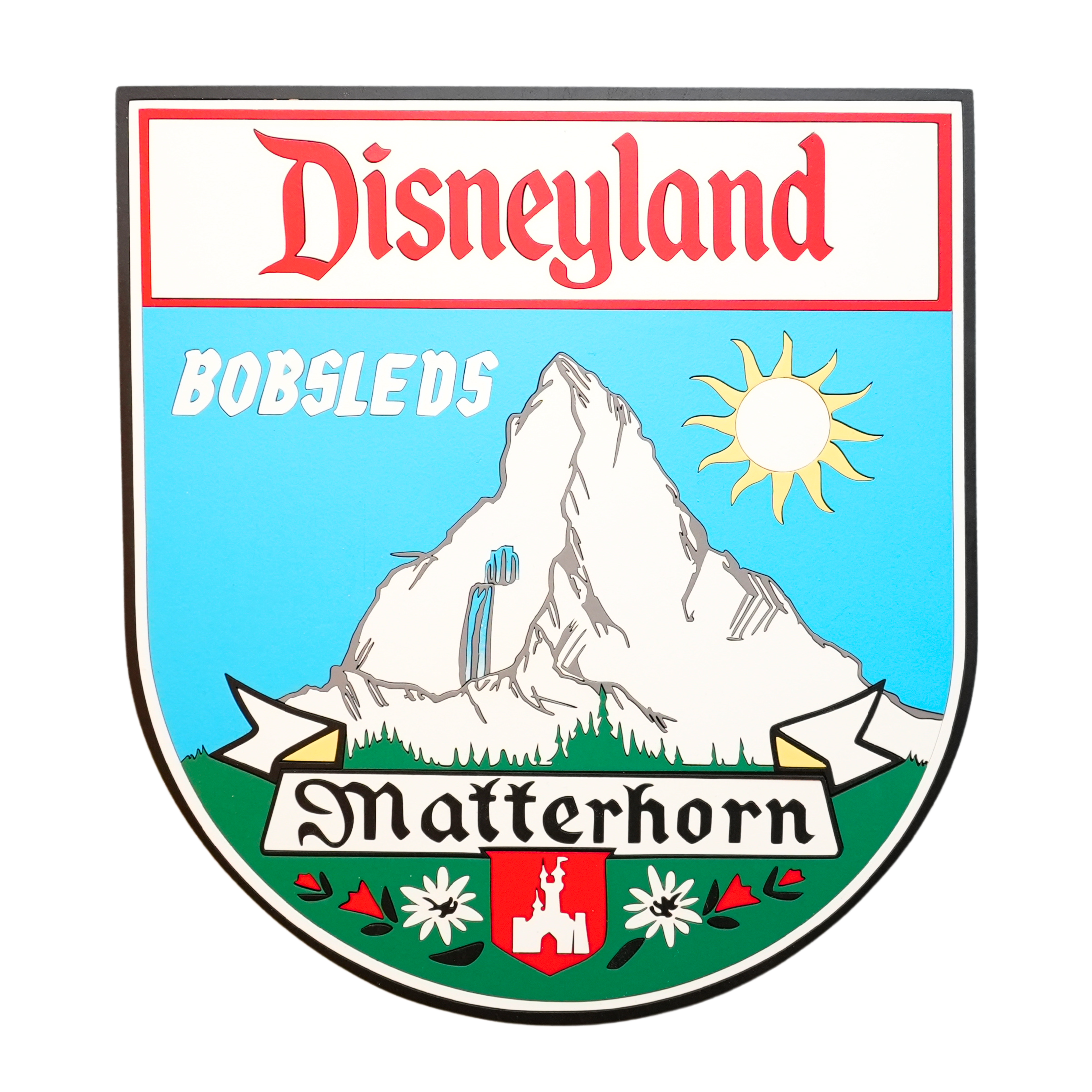 Matterhorn Inspired Wall Sign