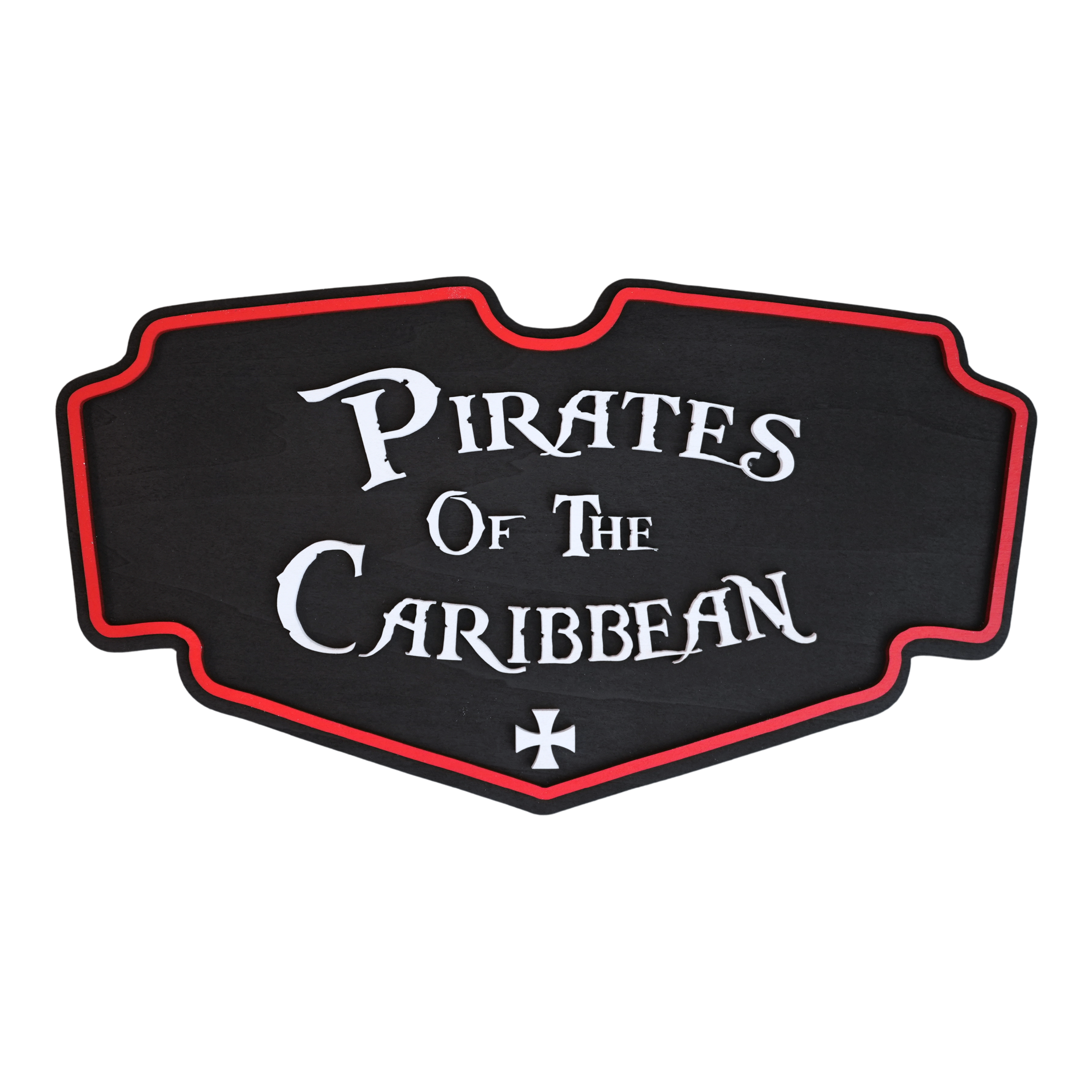 Pirates Of The Caribbean Inspired Wall Sign